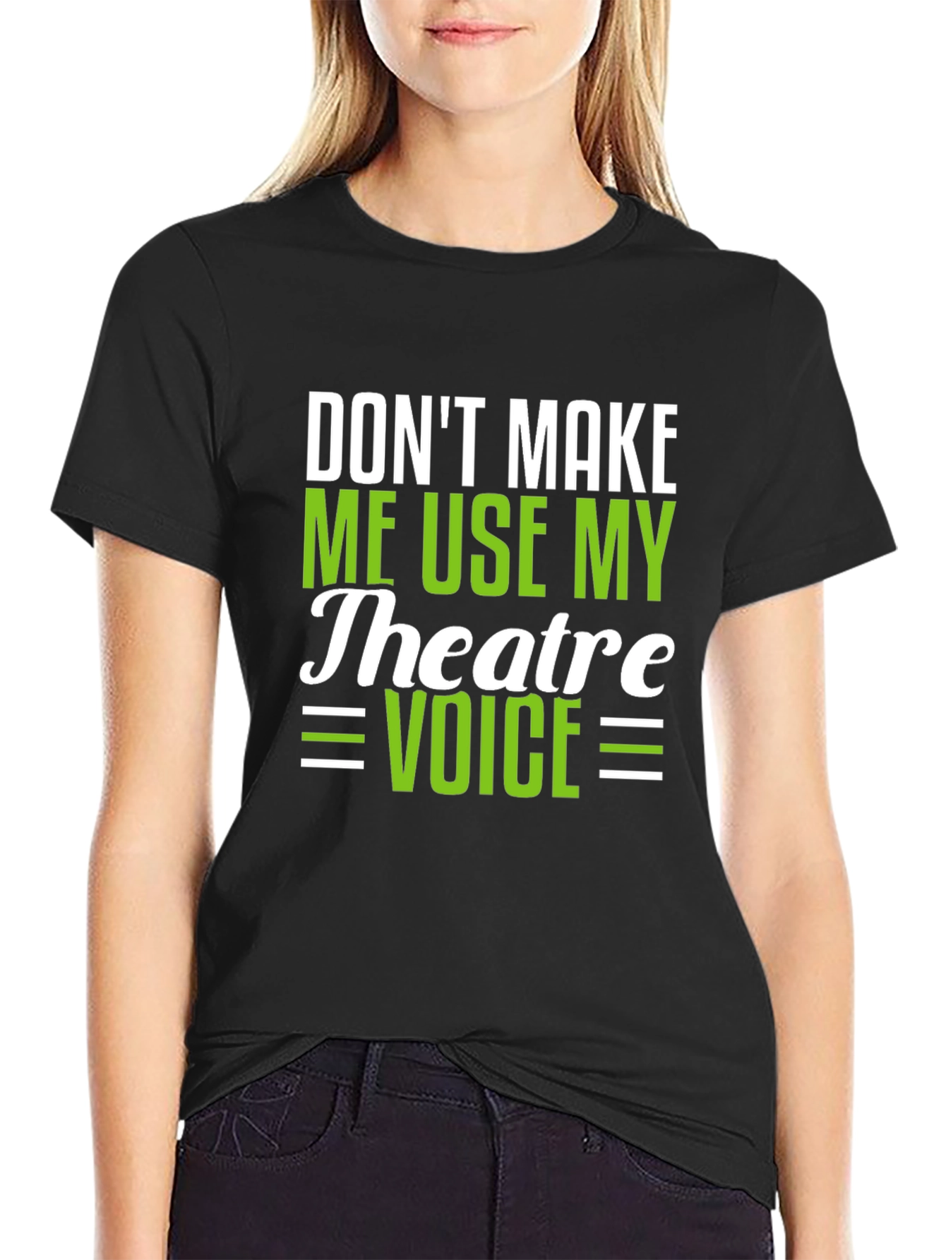 Theatre Voice T-Shirt - Funny Drama Actor Gift