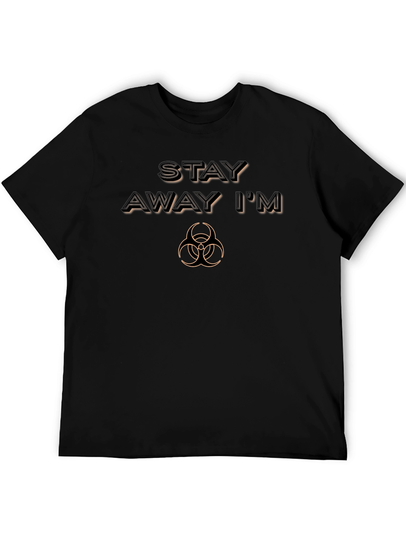 Stay Away Biohazard Graphic T-Shirt