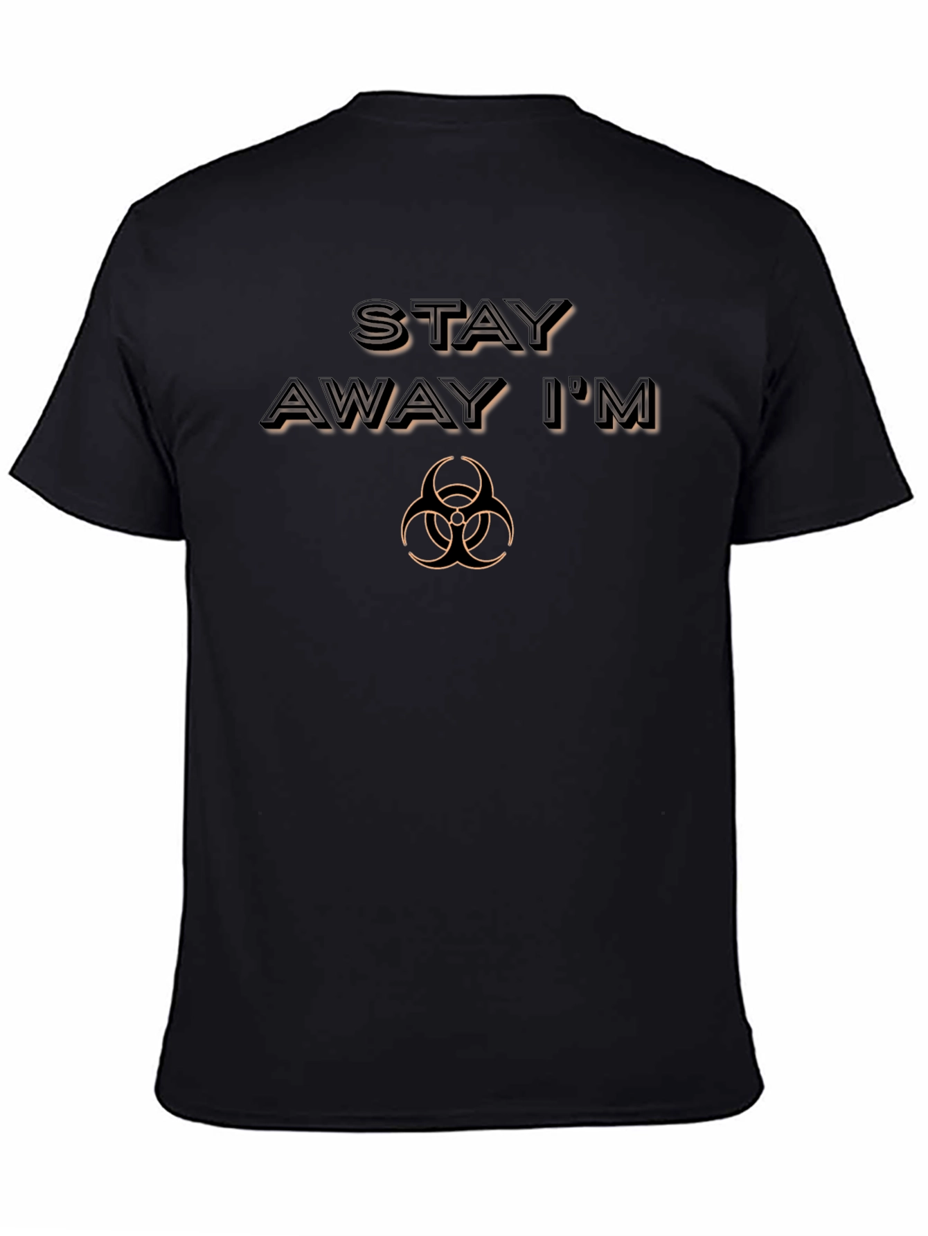 Stay Away Biohazard Graphic T-Shirt