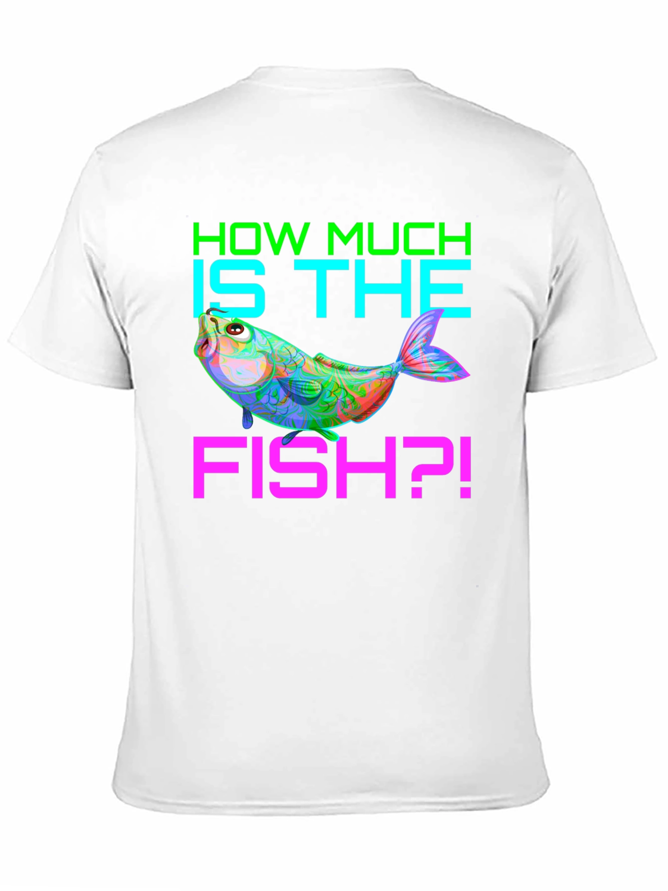 How Much is the Fish? Mens Graphic T-Shirt