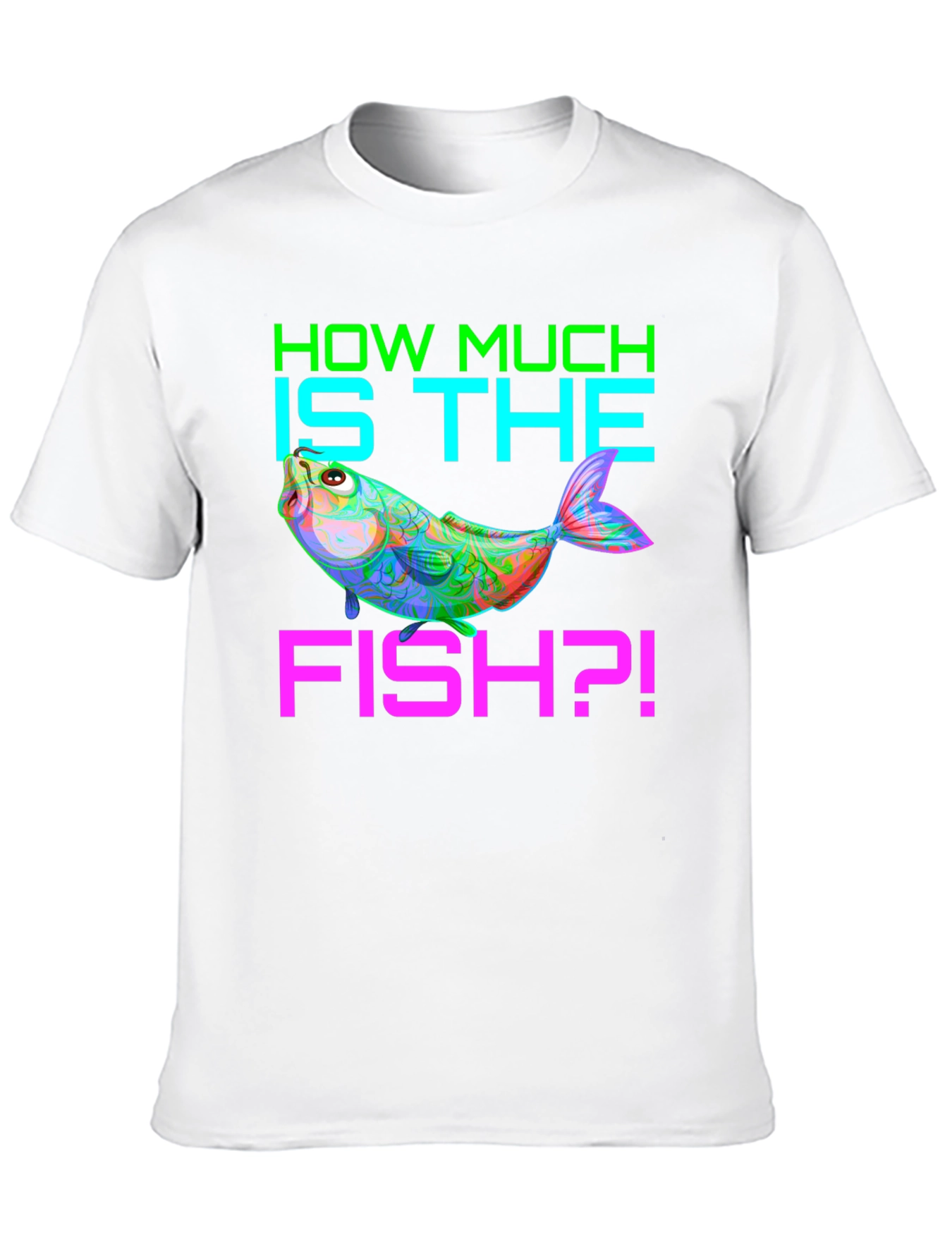 How Much is the Fish? Mens Graphic T-Shirt