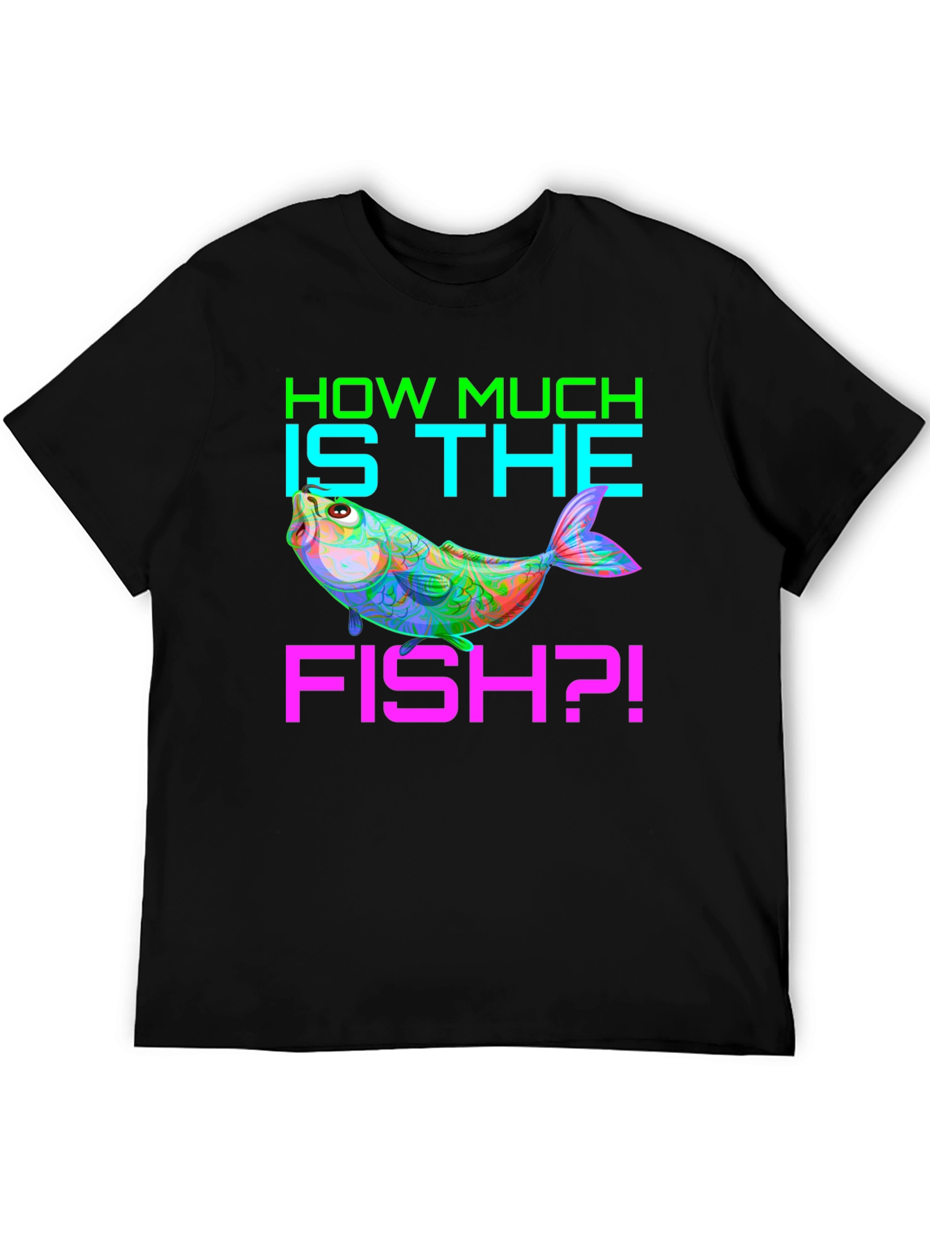 How Much is the Fish? Mens Graphic T-Shirt