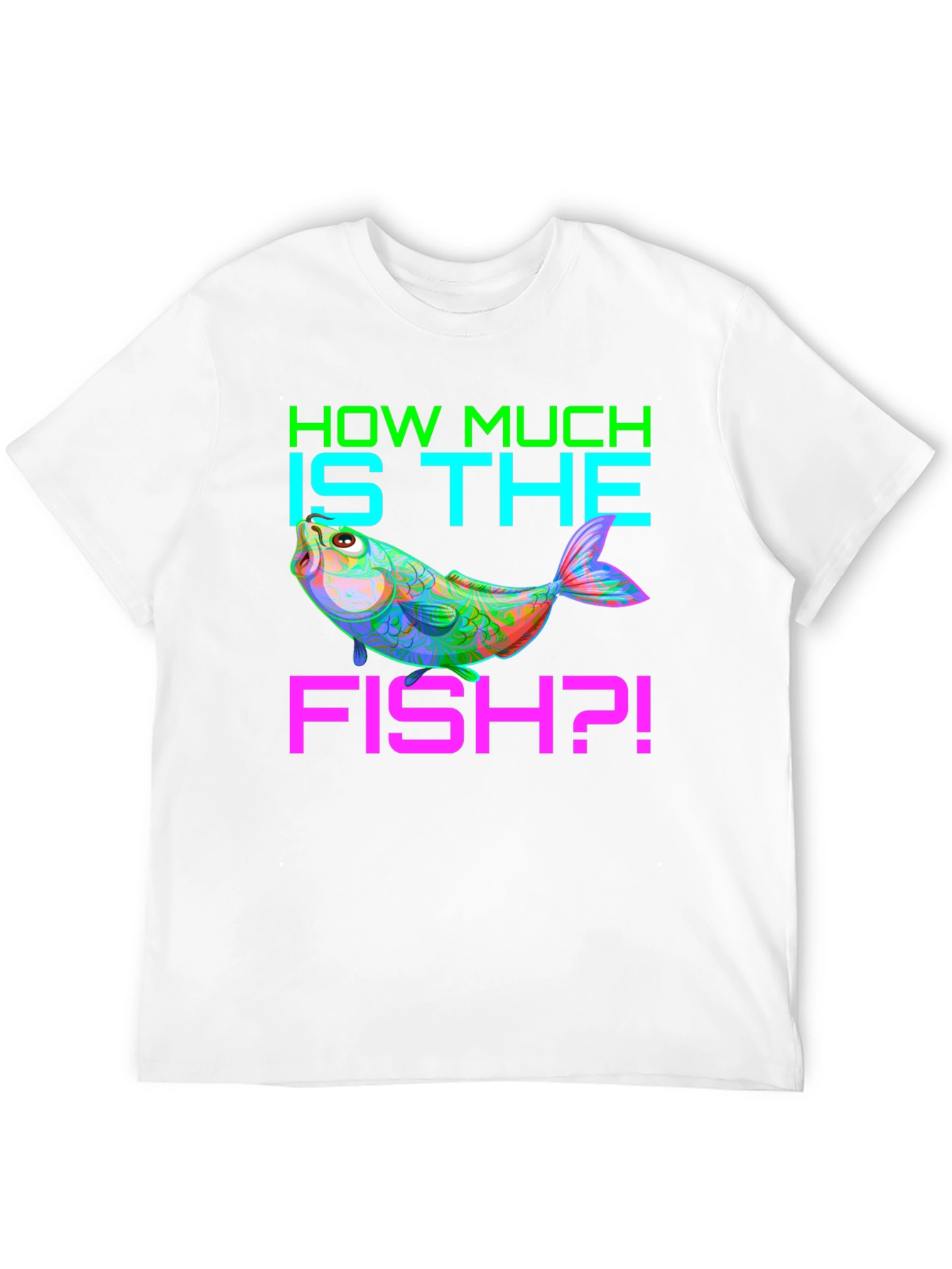 How Much is the Fish? Mens Graphic T-Shirt