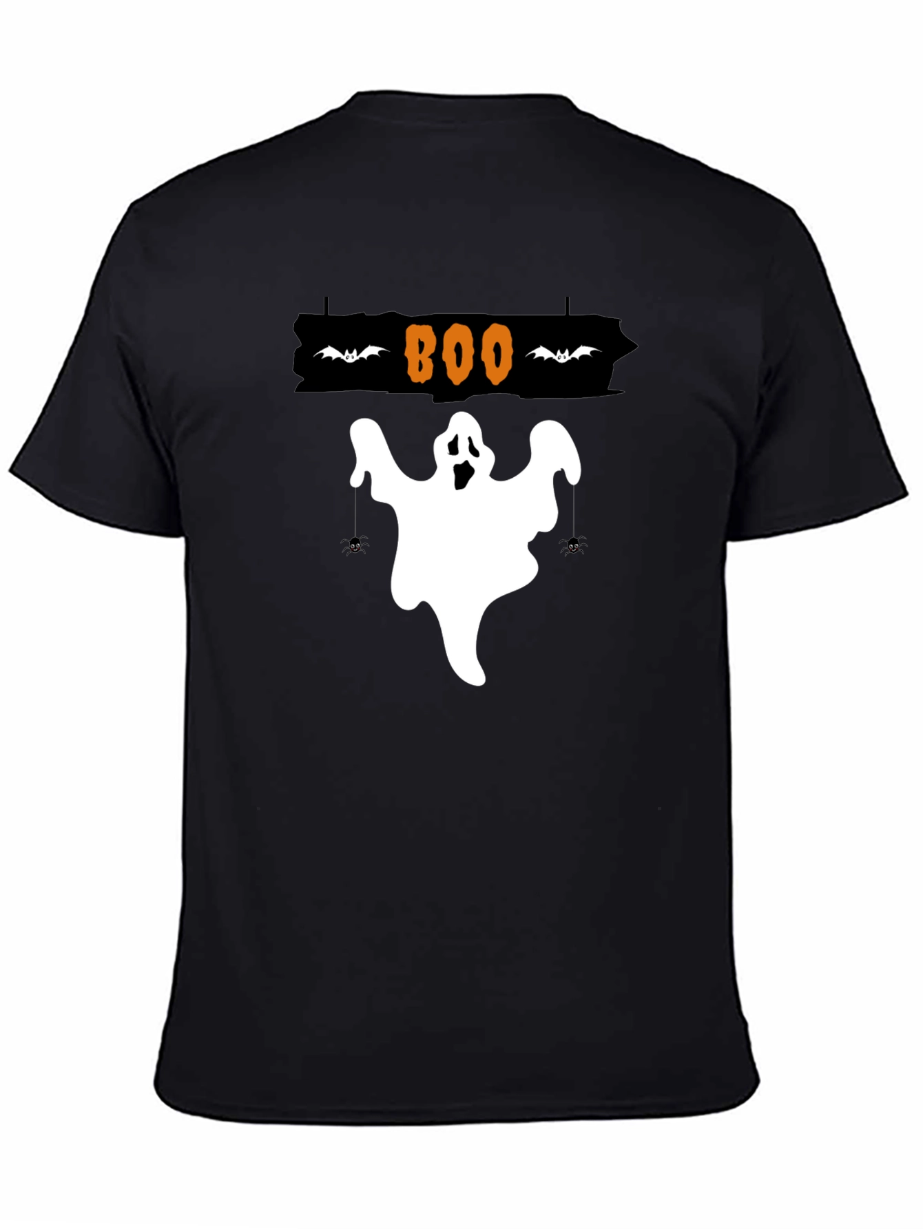 Spooky Ghost Boo Graphic T-Shirt