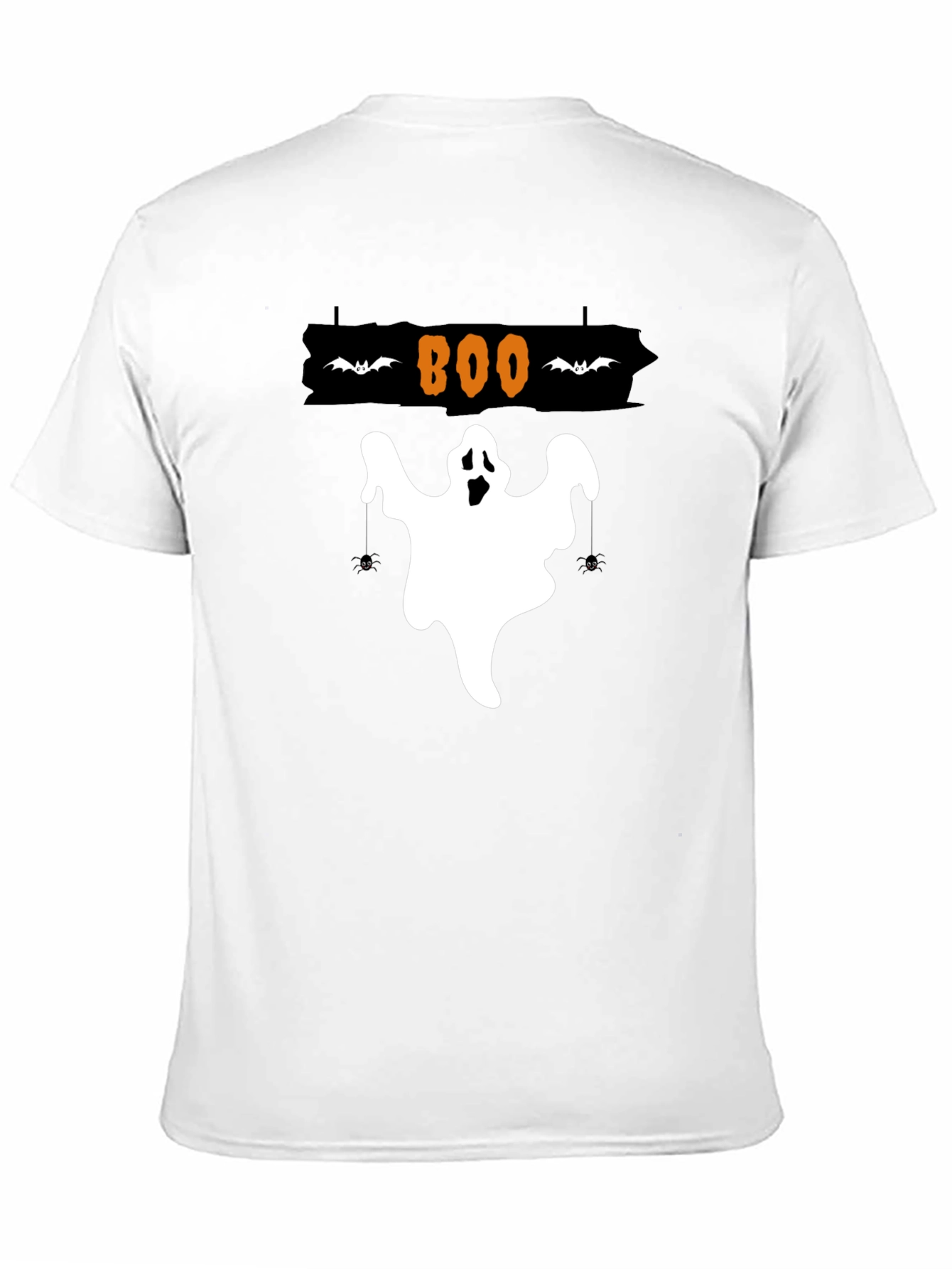 Spooky Ghost Boo Graphic T-Shirt