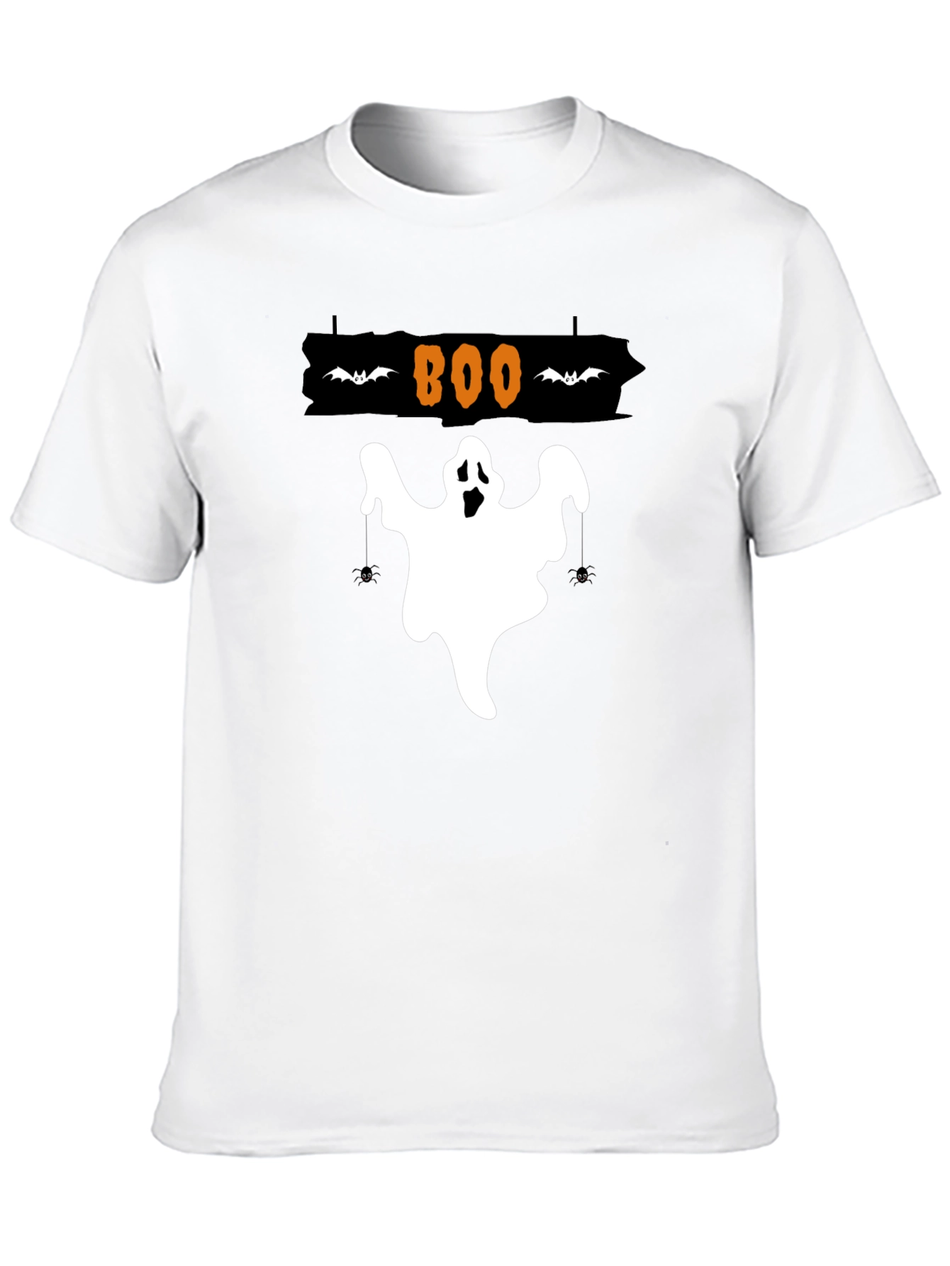Spooky Ghost Boo Graphic T-Shirt