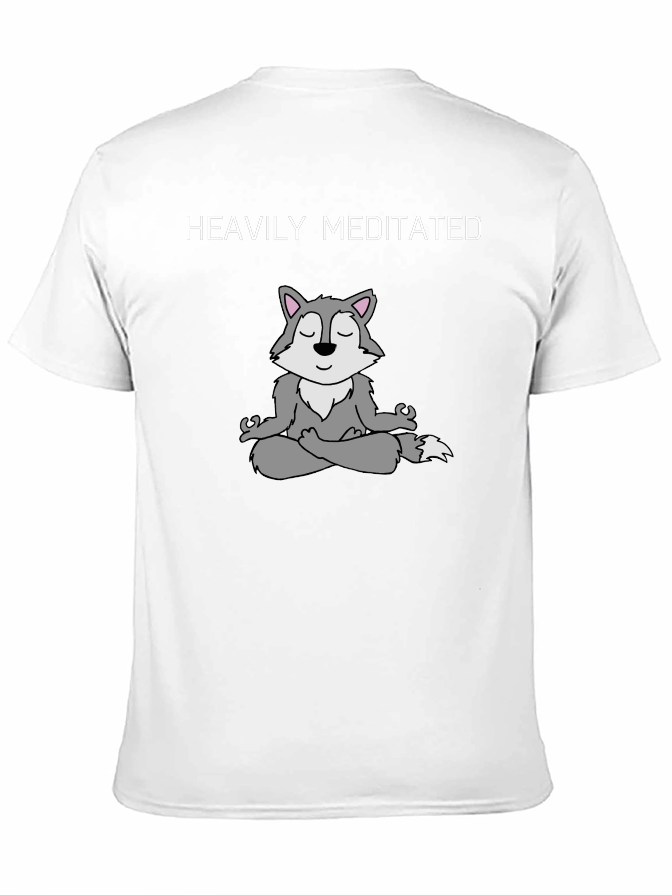 Heavily Meditated Wolf T-Shirt
