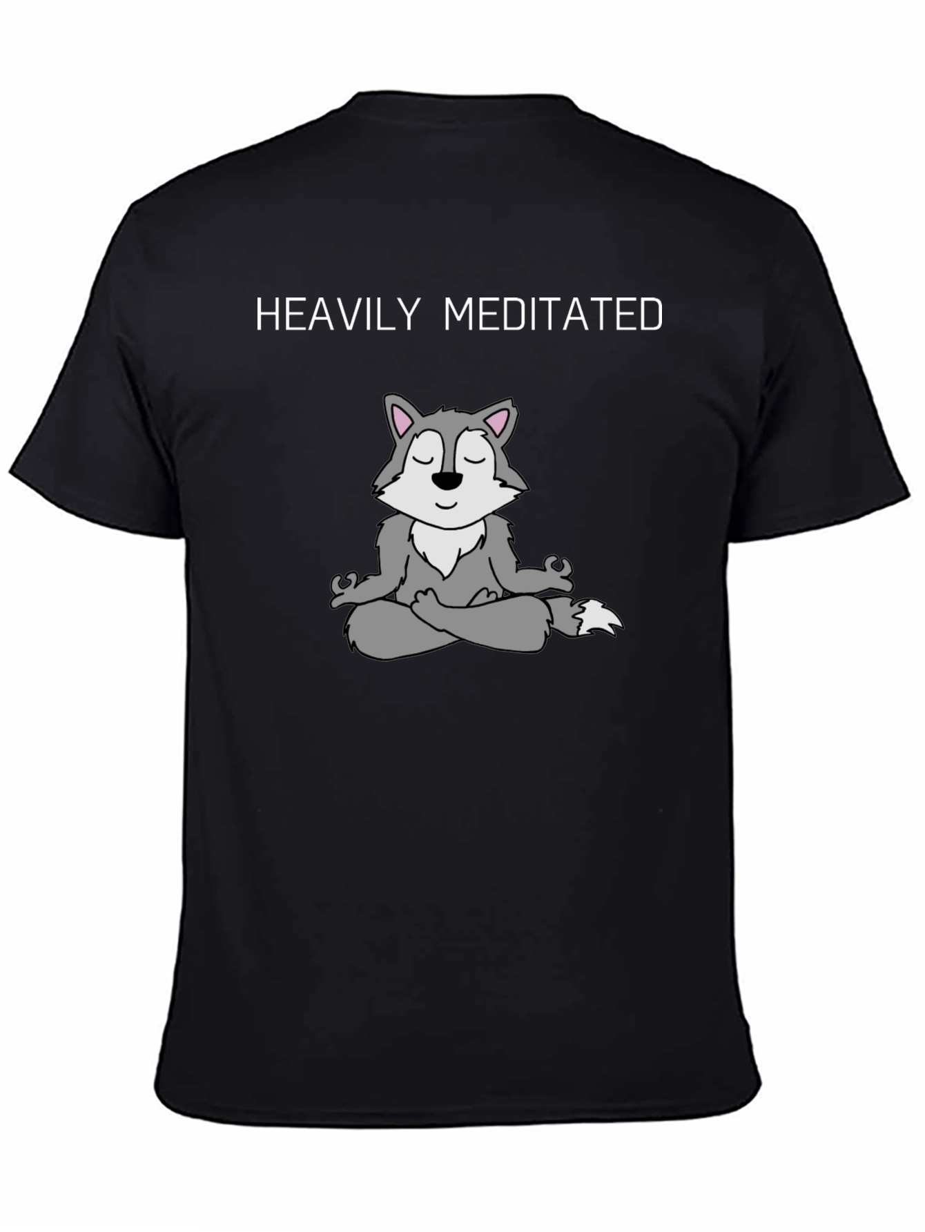 Heavily Meditated Wolf T-Shirt
