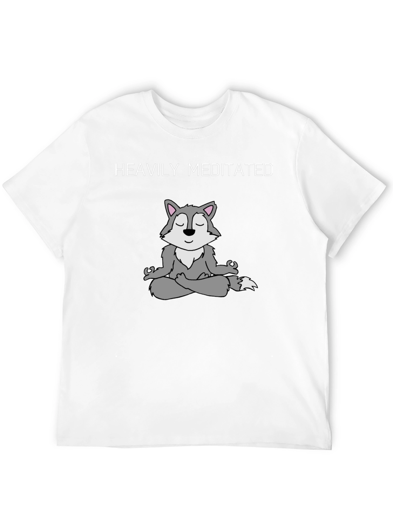 Heavily Meditated Wolf T-Shirt