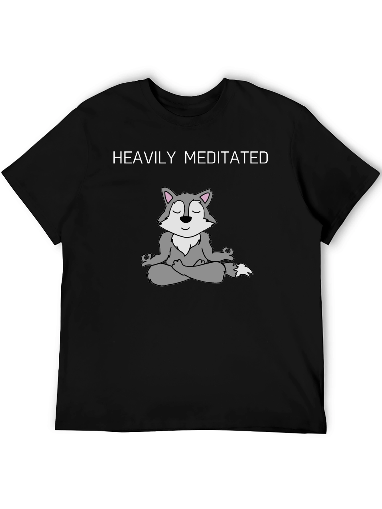 Heavily Meditated Wolf T-Shirt