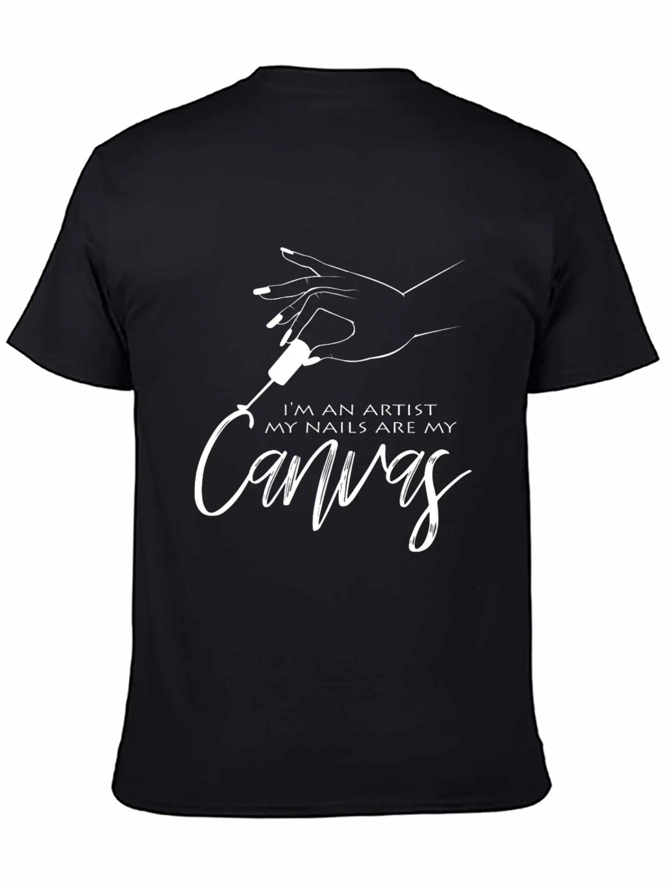 Nail Design Comfortable Minimalist Graphic Tee – Summer Style Essential