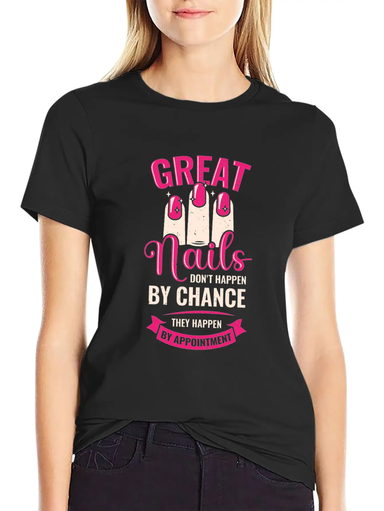 Nail Tech Technologist Profession Manicurist Gift Stylish Everyday T-Shirt – Unisex Basic Cotton Tee