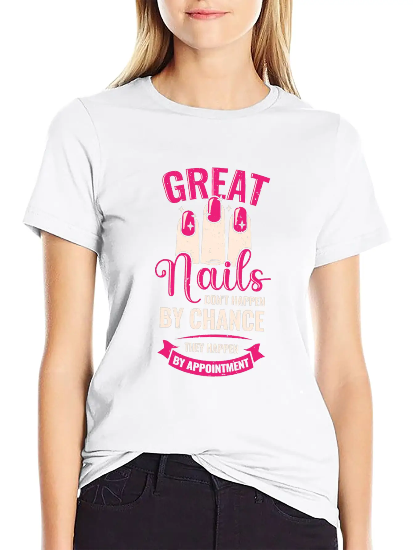 Nail Tech Technologist Profession Manicurist Gift Stylish Everyday T-Shirt – Unisex Basic Cotton Tee