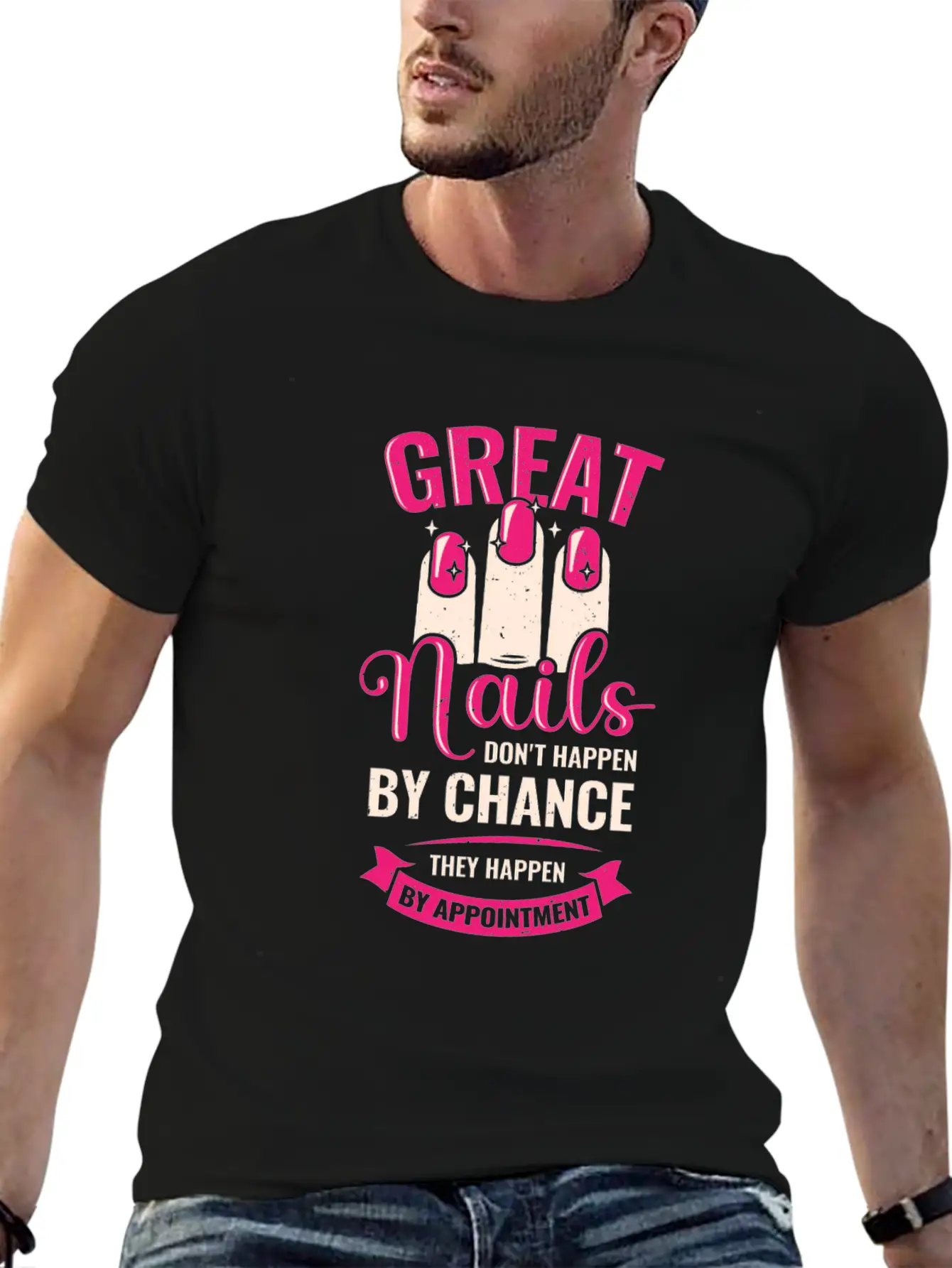 Nail Tech Technologist Profession Manicurist Gift Stylish Everyday T-Shirt – Unisex Basic Cotton Tee