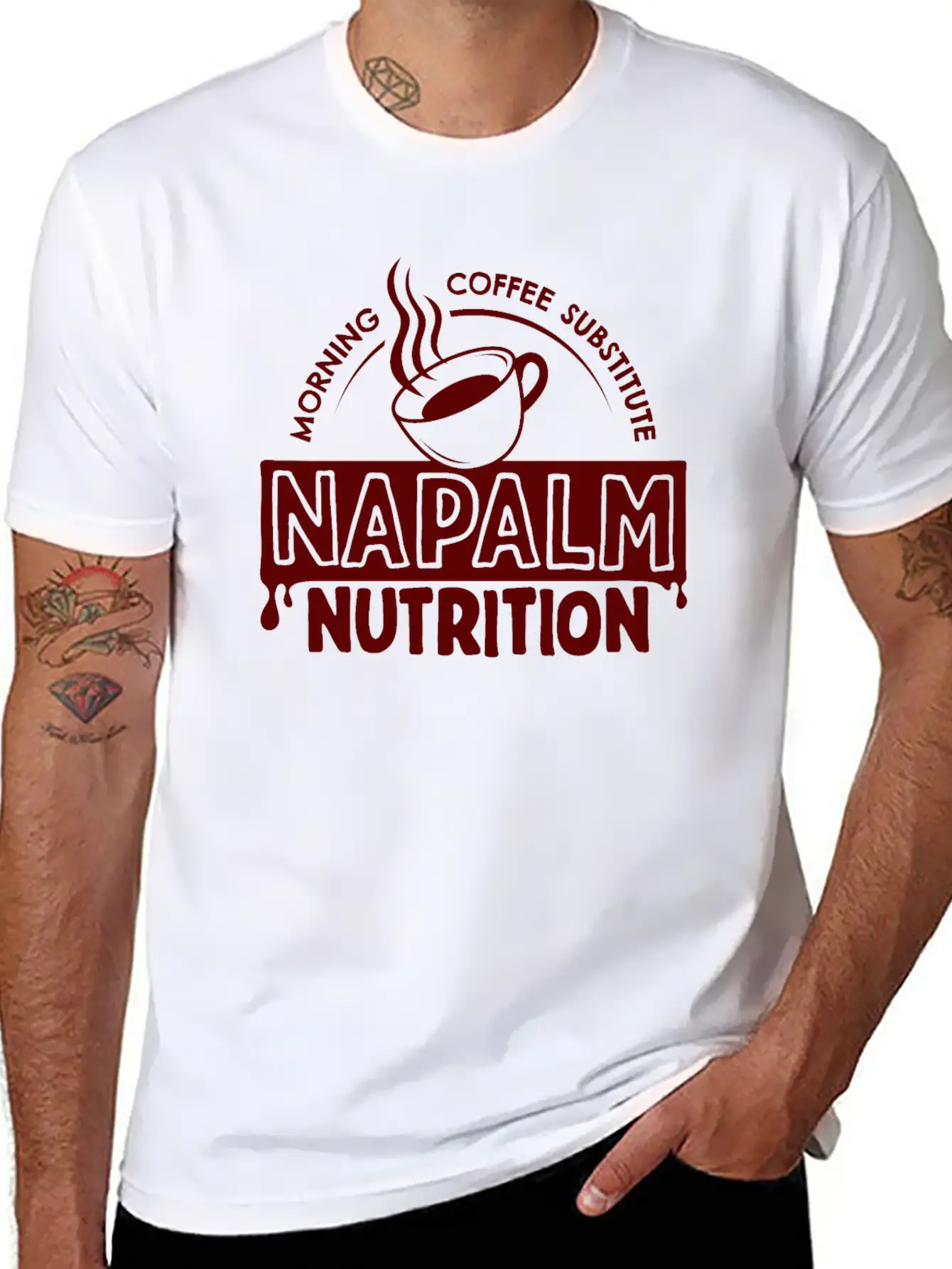 Napalm Nutrition Unisex Short Sleeve Soft Cotton T-Shirt – Casual Everyday Wear