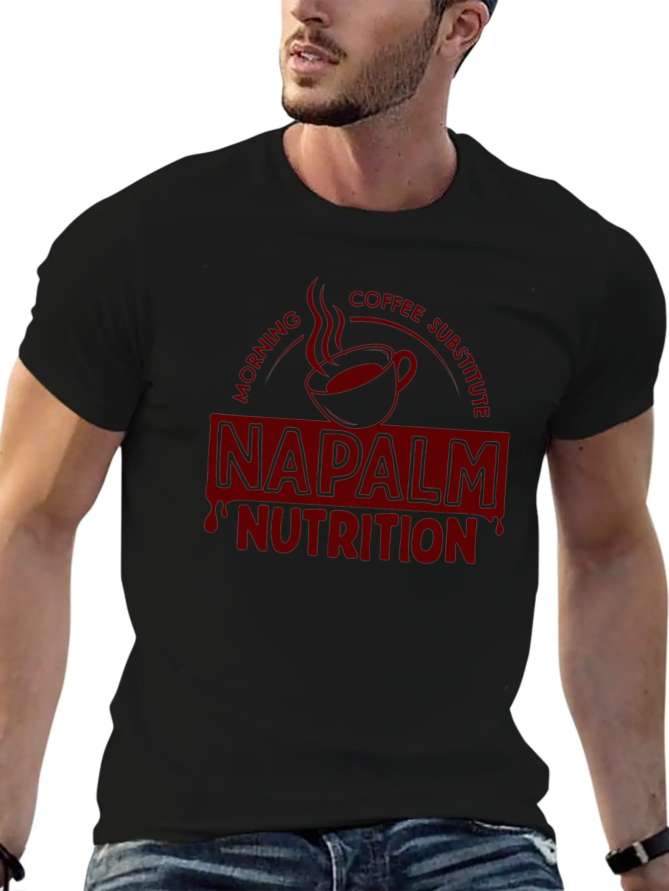 Napalm Nutrition Unisex Short Sleeve Soft Cotton T-Shirt – Casual Everyday Wear