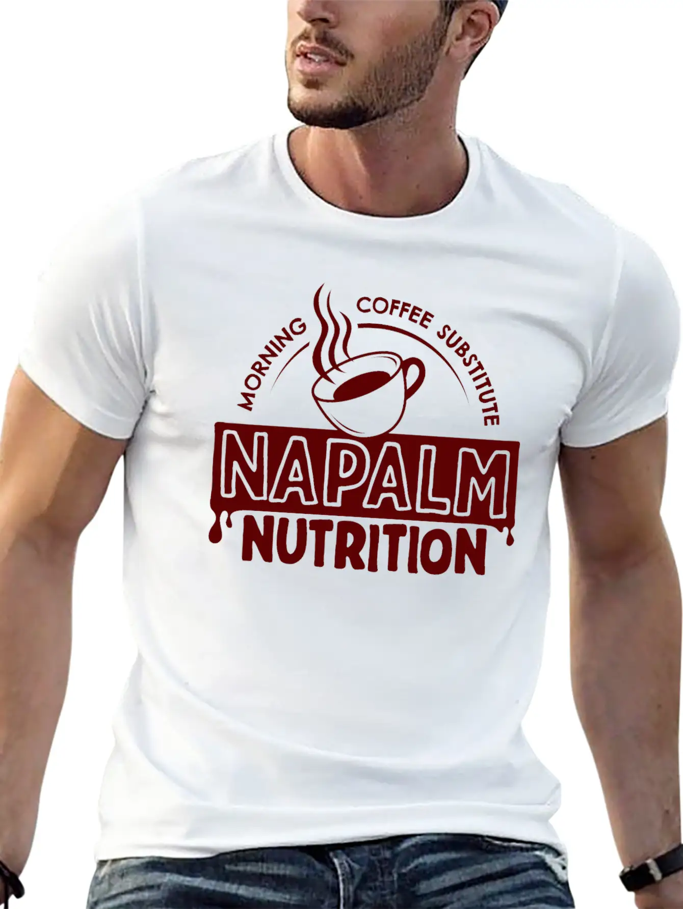 Napalm Nutrition Unisex Short Sleeve Soft Cotton T-Shirt – Casual Everyday Wear