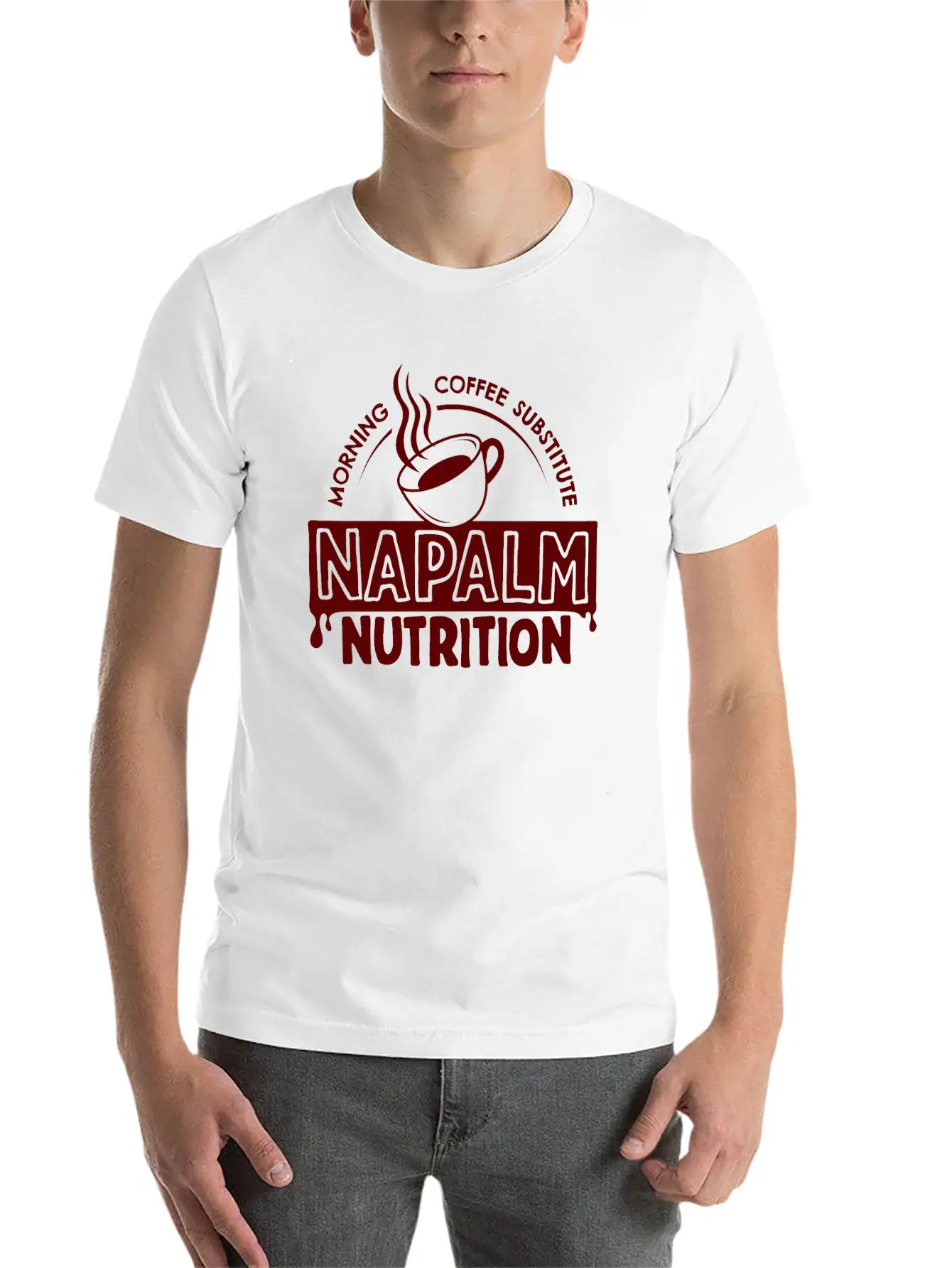 Napalm Nutrition Unisex Short Sleeve Soft Cotton T-Shirt – Casual Everyday Wear