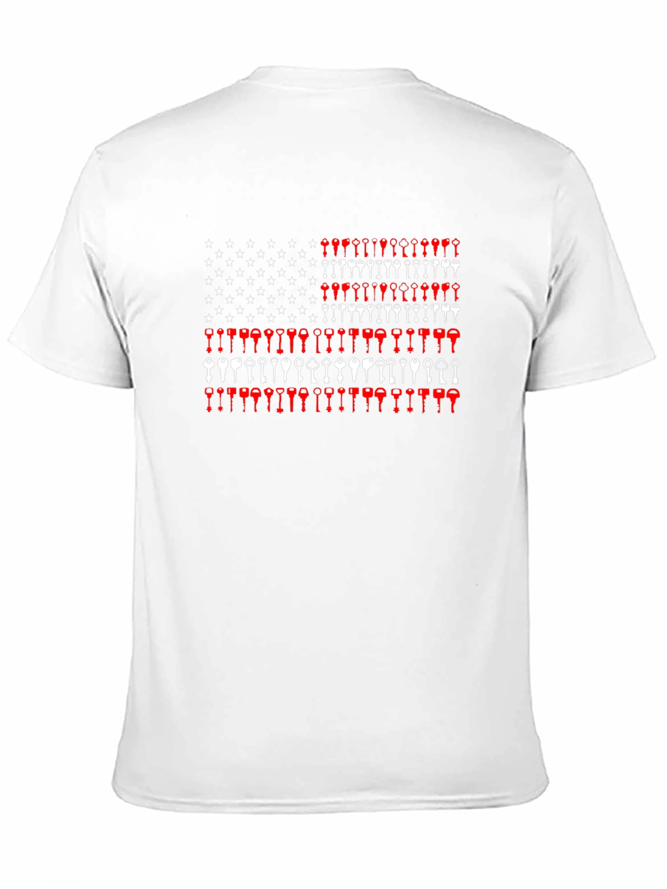 Key American Flag T-Shirt