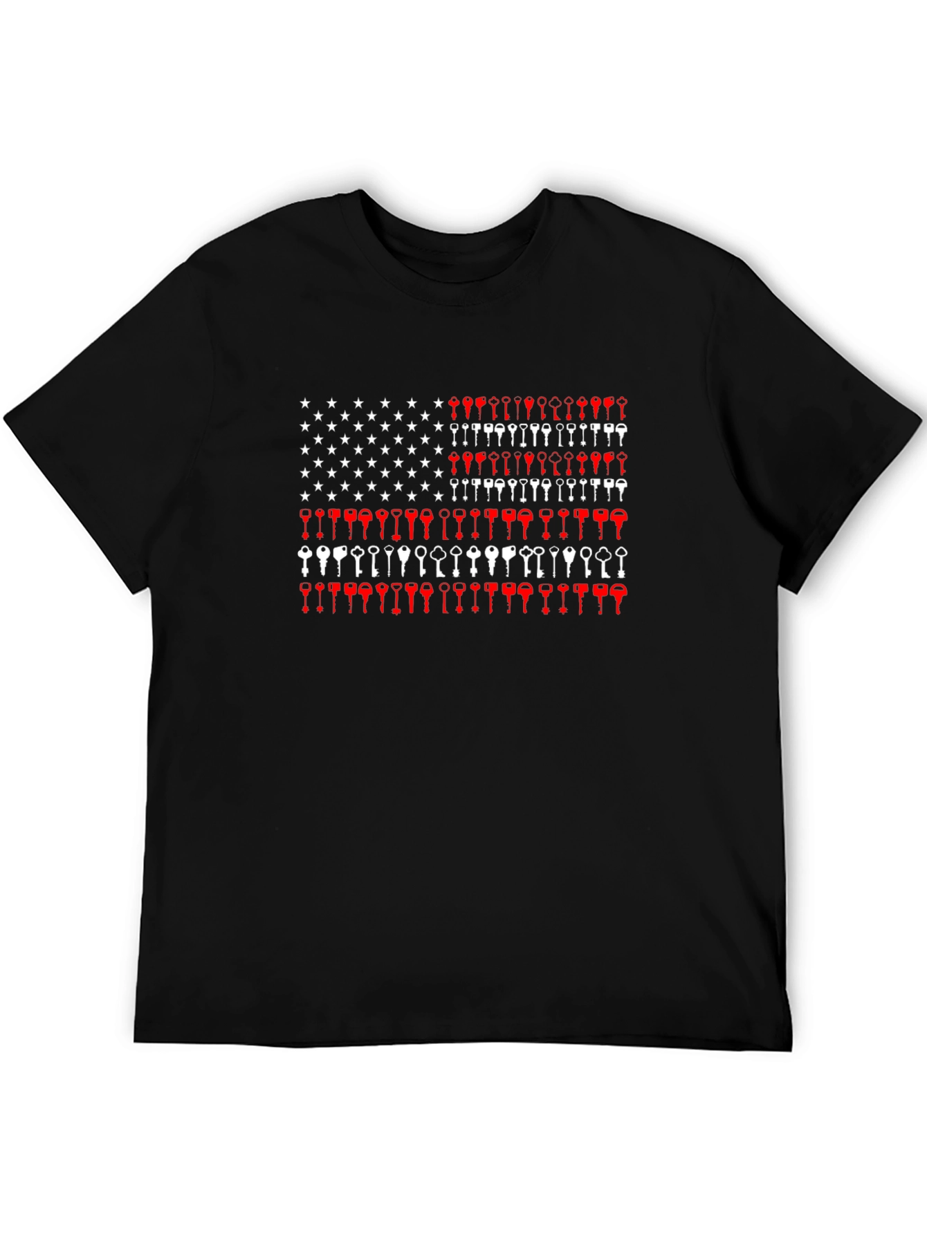 Key American Flag T-Shirt