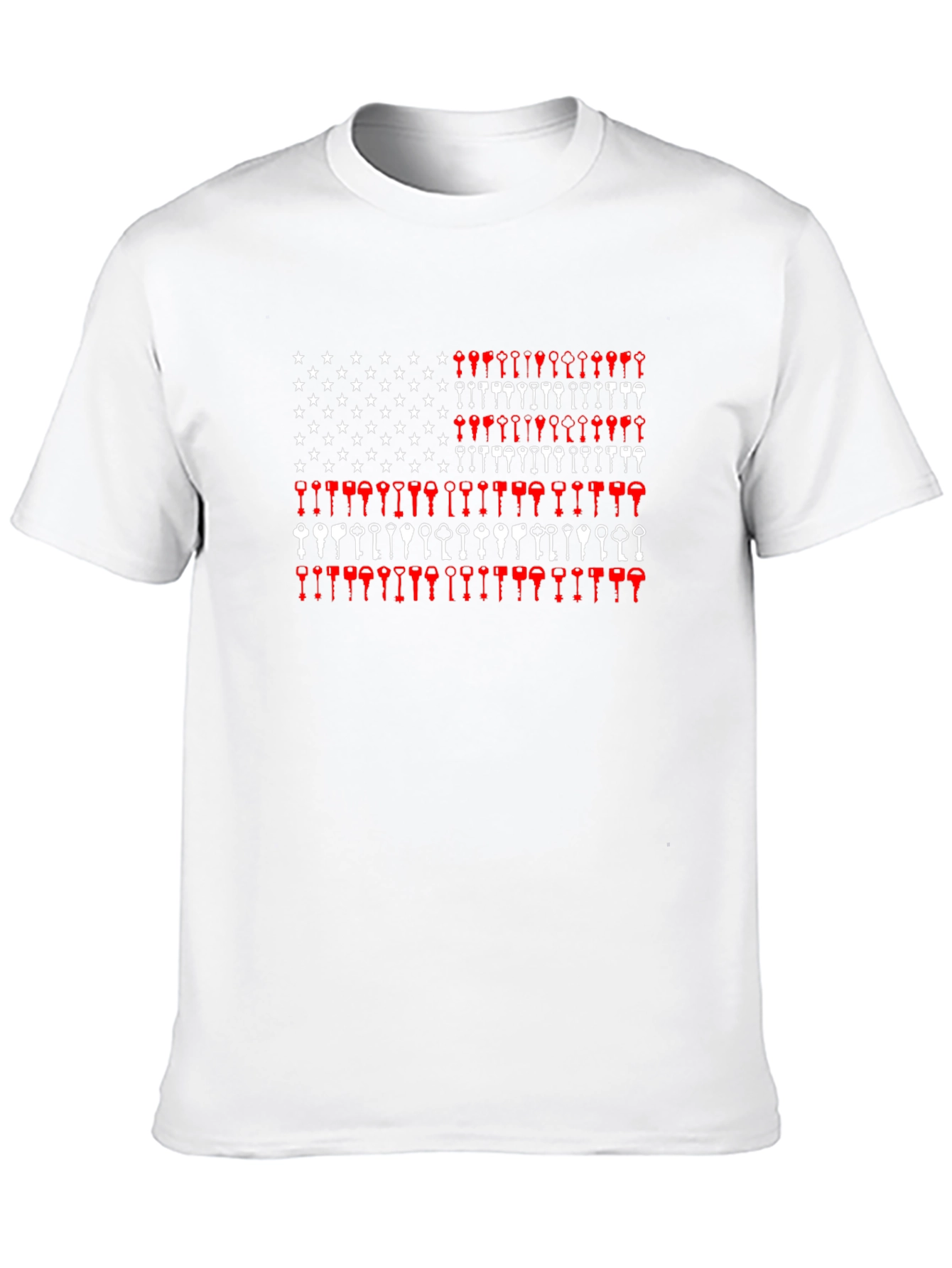 Key American Flag T-Shirt