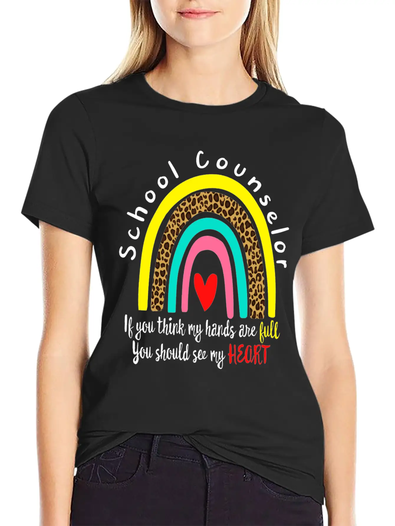 National School Counselor Week Shirt If You Think Basic Graphic T-Shirt – Daily Comfort In Soft Cotton