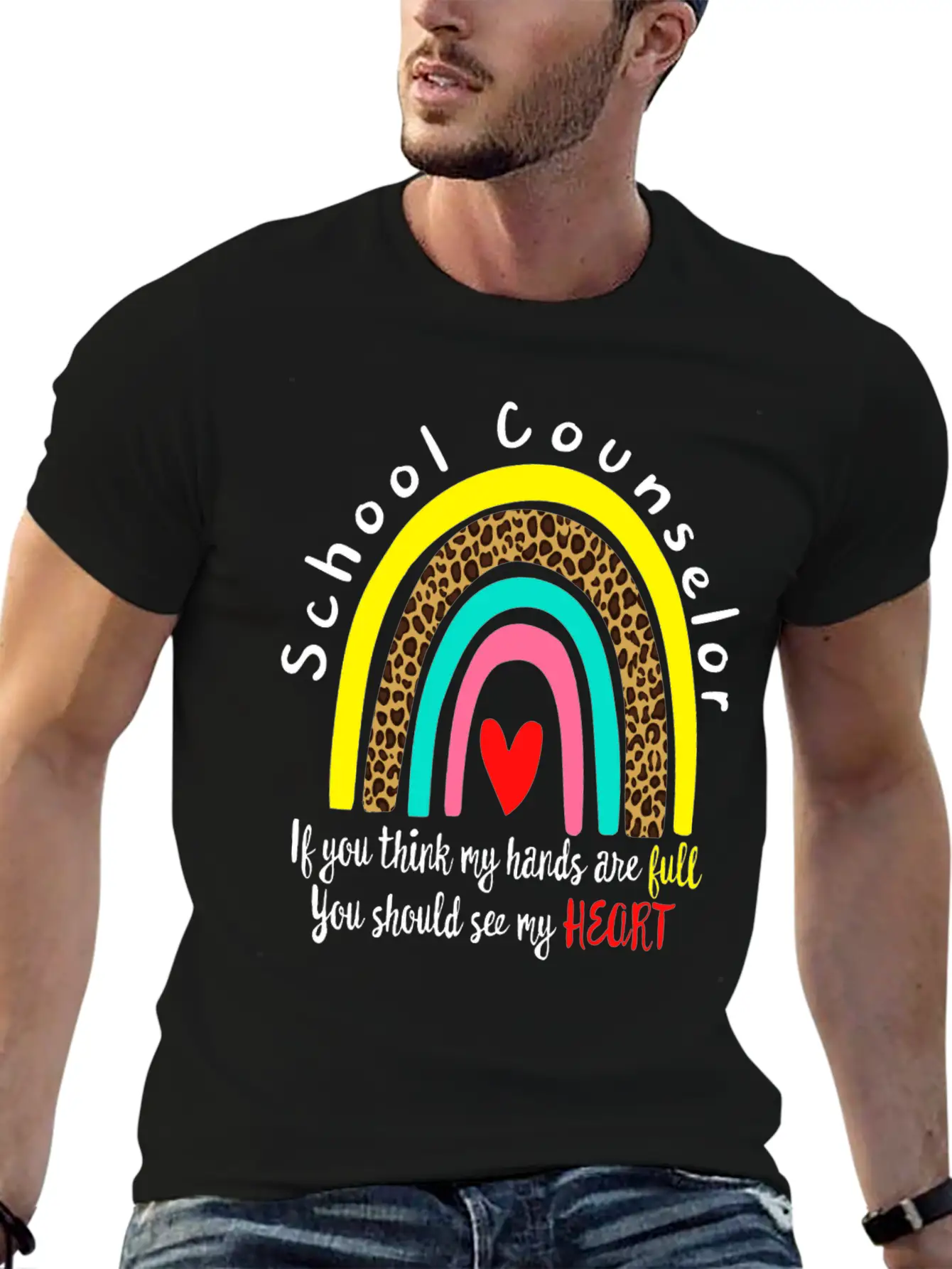 National School Counselor Week Shirt If You Think Basic Graphic T-Shirt – Daily Comfort In Soft Cotton