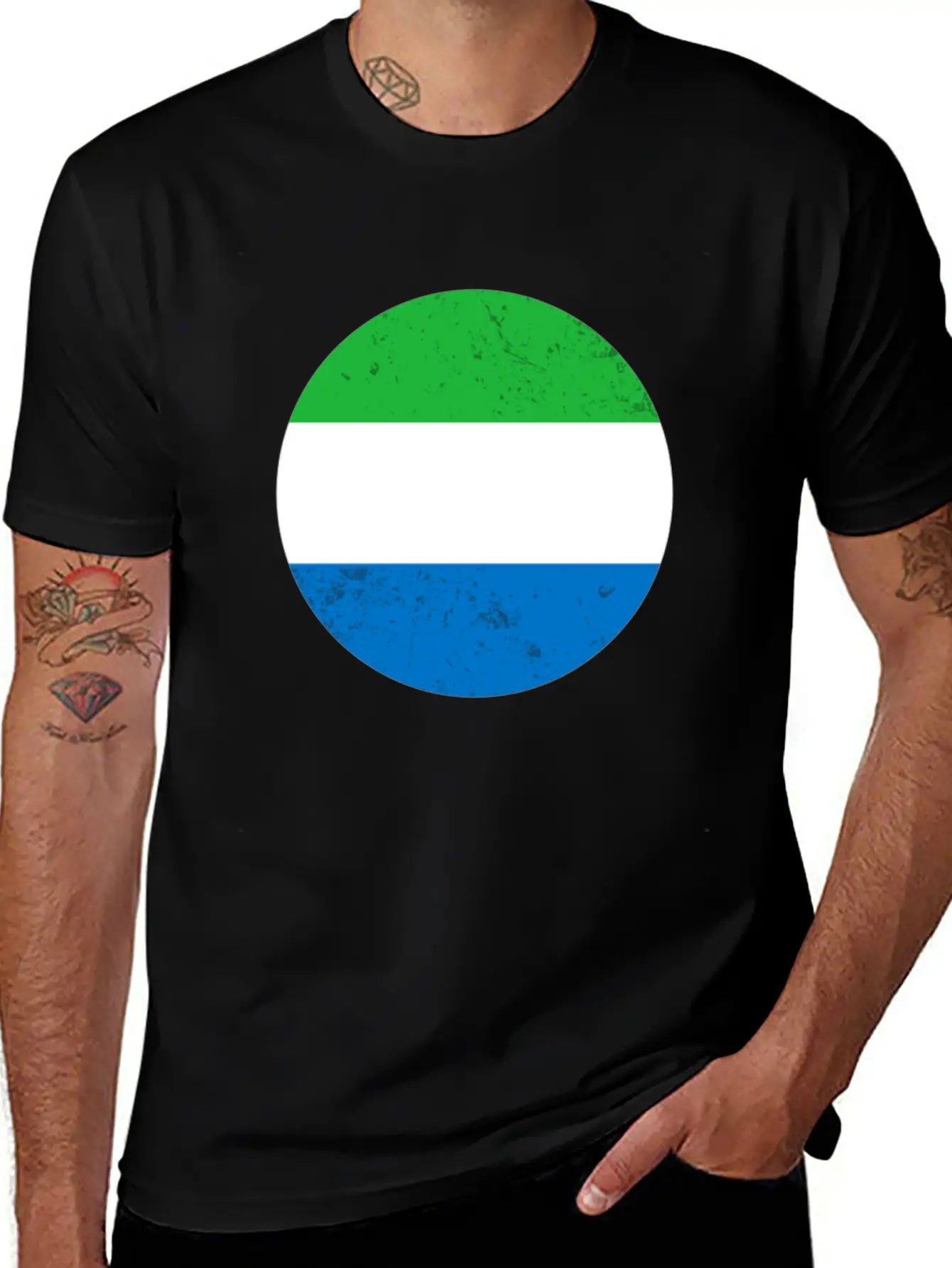 Nationality Country Flag Stylish Everyday T-Shirt – Unisex Basic Cotton Tee