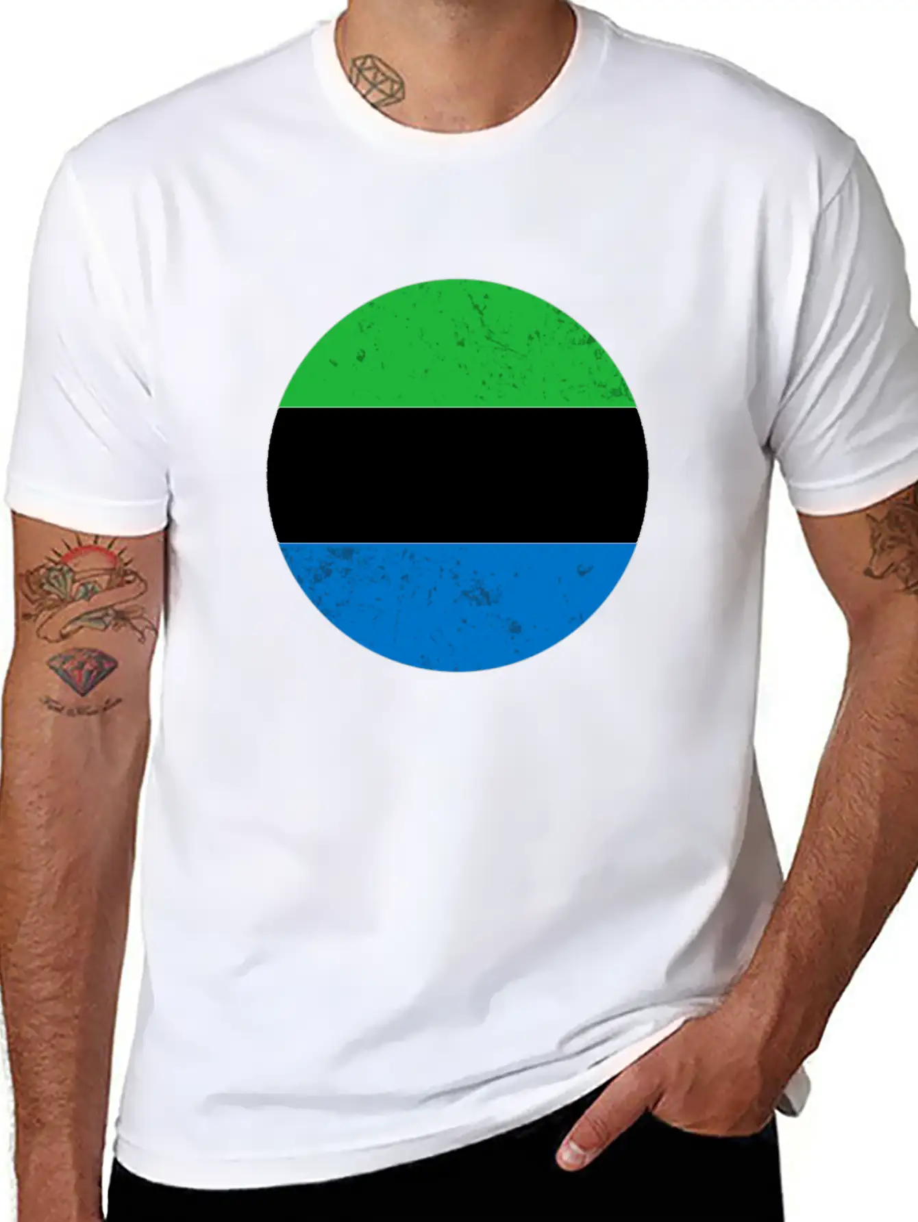 Nationality Country Flag Stylish Everyday T-Shirt – Unisex Basic Cotton Tee
