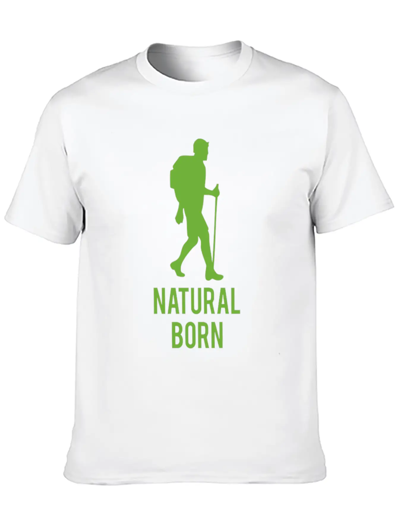 Natural Born Funny Tshirt Unisex Casual T-Shirt – Clean Design For Daily Comfort