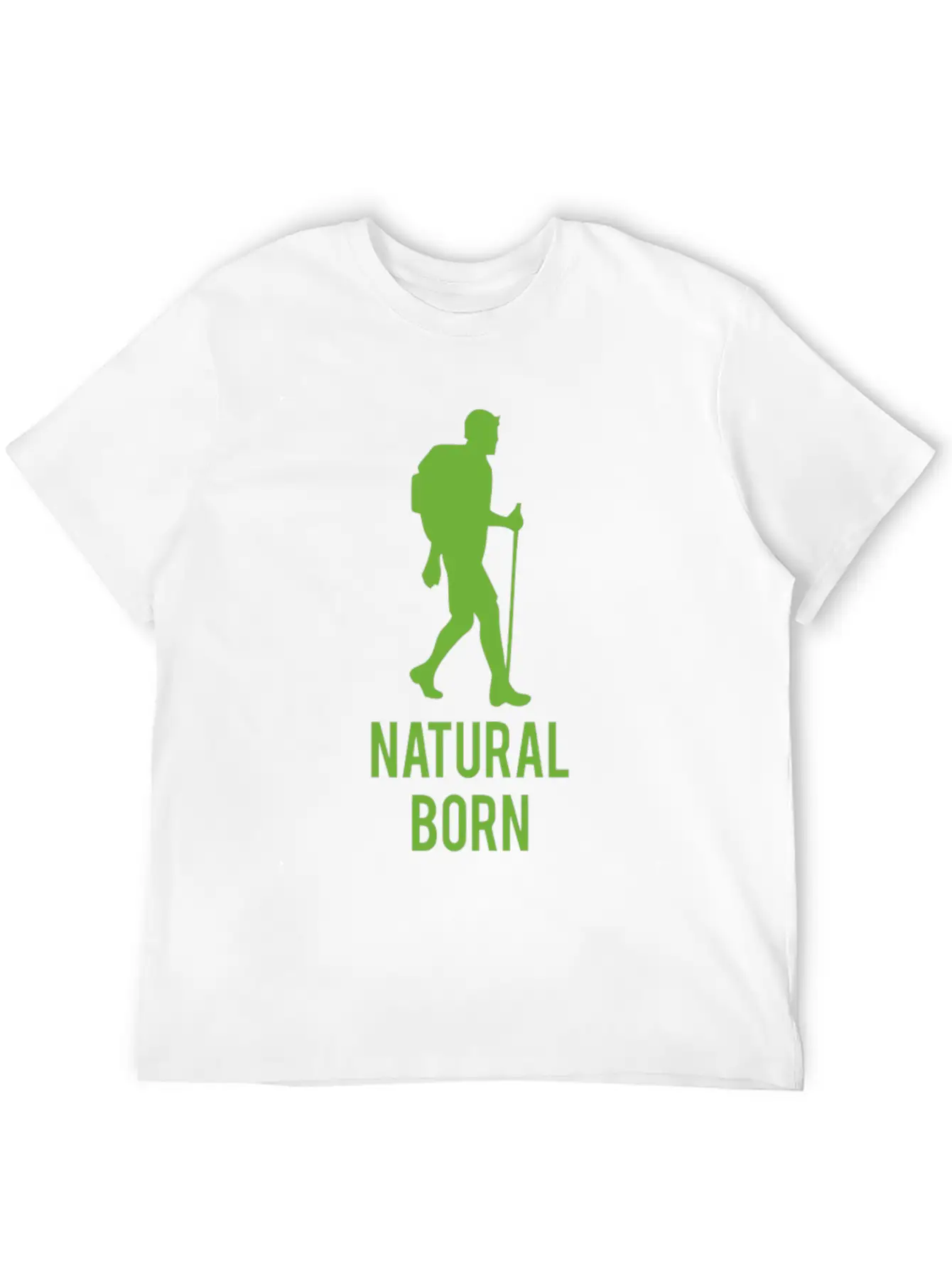 Natural Born Funny Tshirt Unisex Casual T-Shirt – Clean Design For Daily Comfort