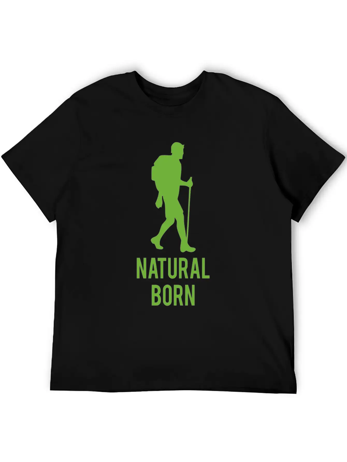 Natural Born Funny Tshirt Unisex Casual T-Shirt – Clean Design For Daily Comfort