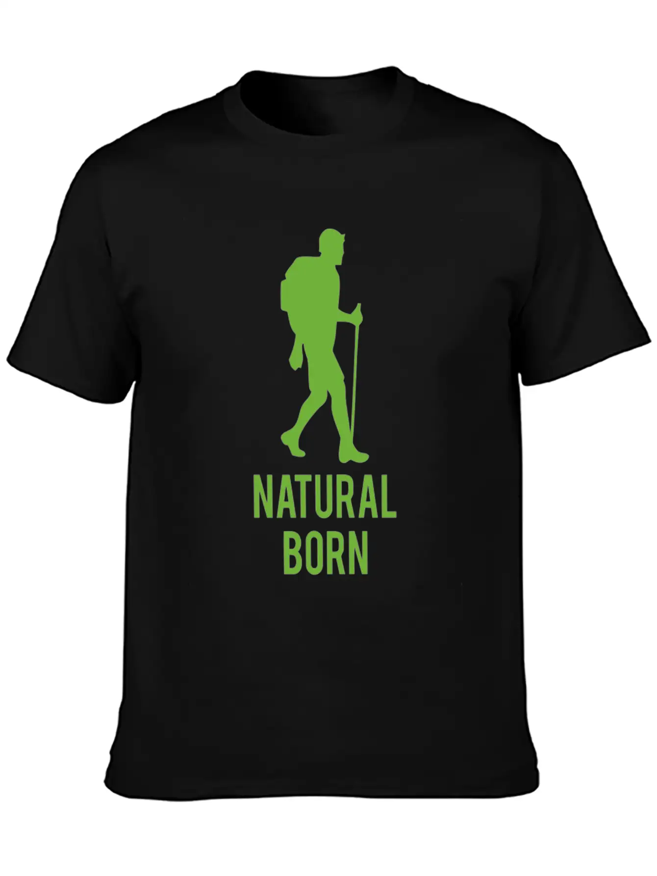 Natural Born Funny Tshirt Unisex Casual T-Shirt – Clean Design For Daily Comfort