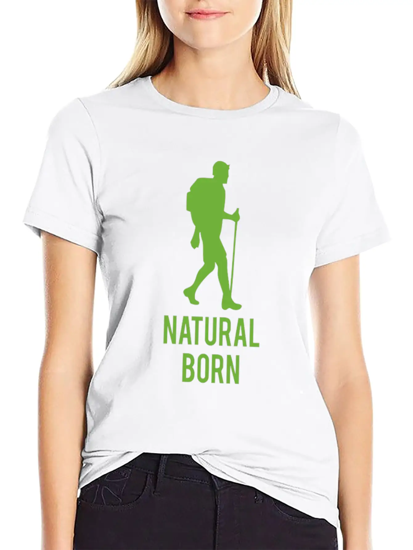 Natural Born Funny Tshirt Unisex Casual T-Shirt – Clean Design For Daily Comfort