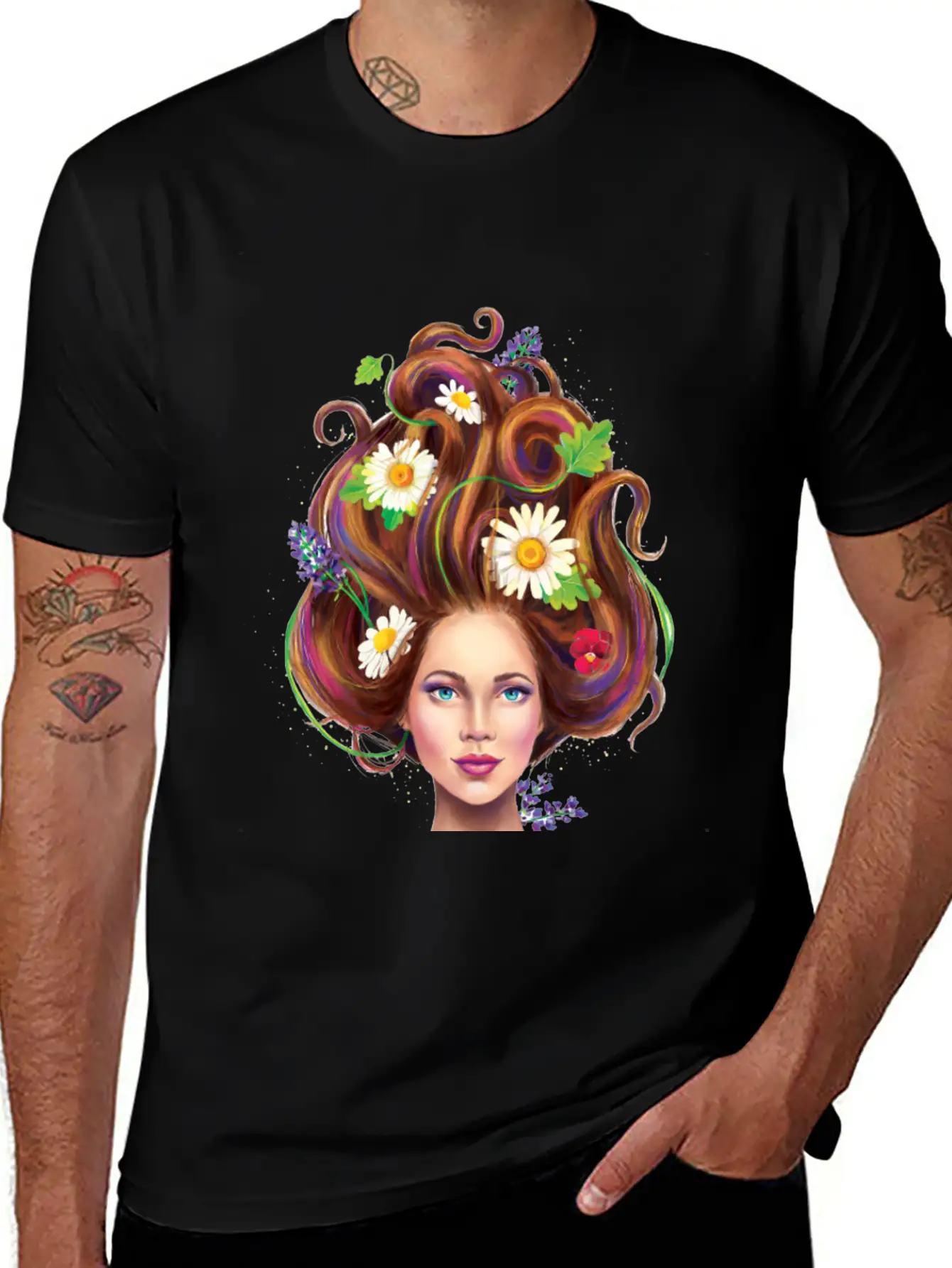 Natural Hair Unisex Short Sleeve Soft Cotton T-Shirt – Casual Everyday Wear