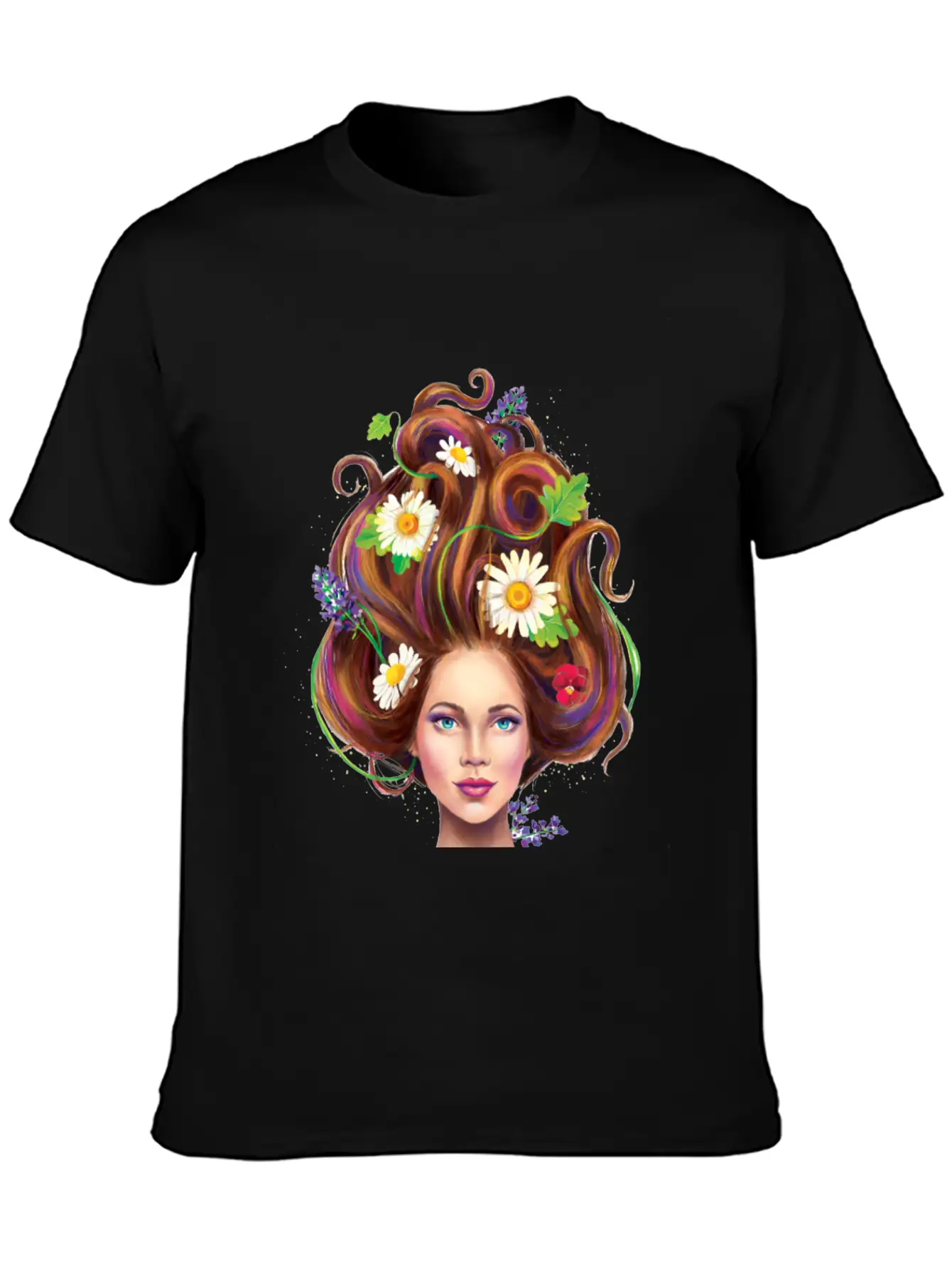 Natural Hair Unisex Short Sleeve Soft Cotton T-Shirt – Casual Everyday Wear