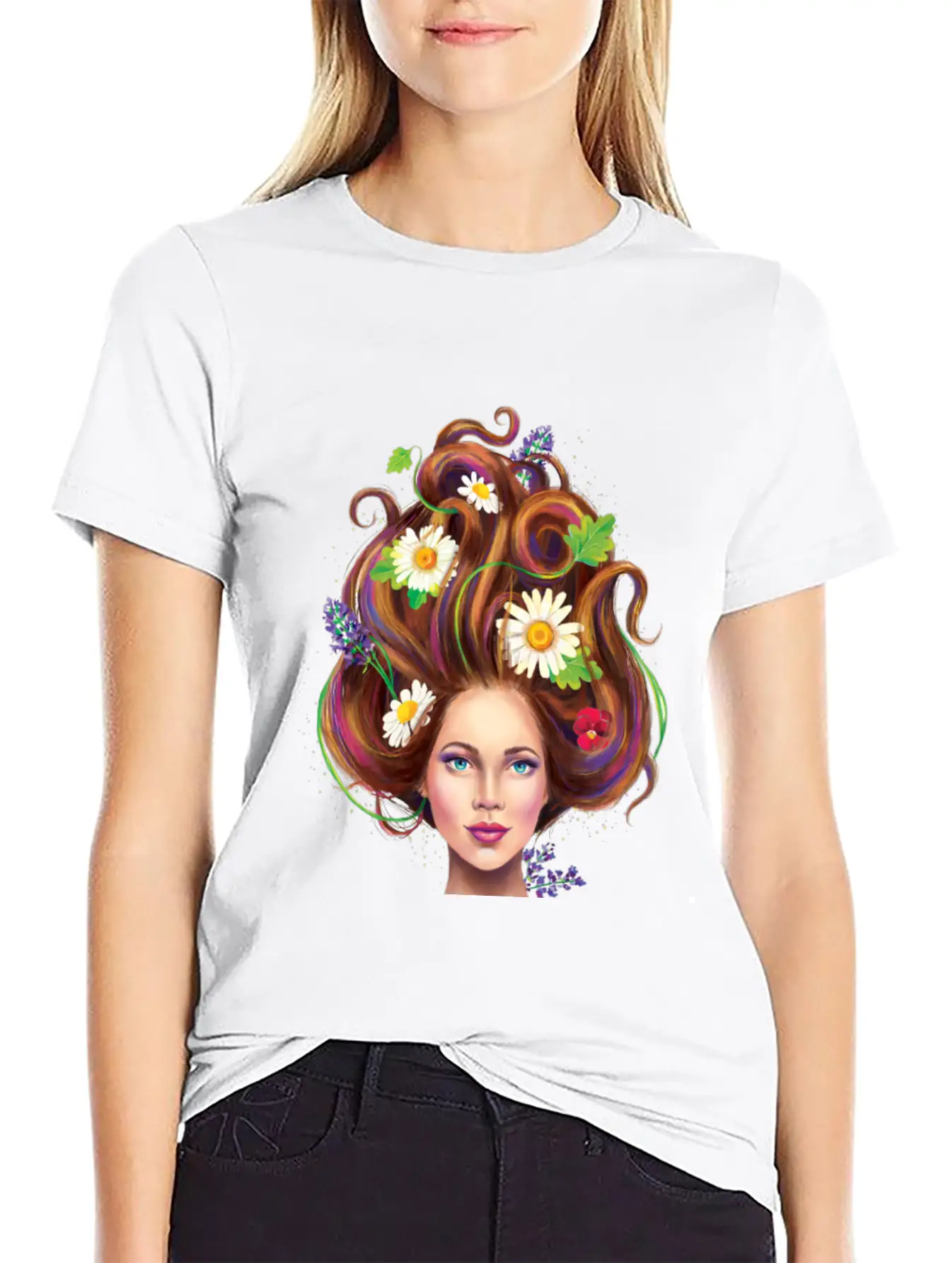 Natural Hair Unisex Short Sleeve Soft Cotton T-Shirt – Casual Everyday Wear
