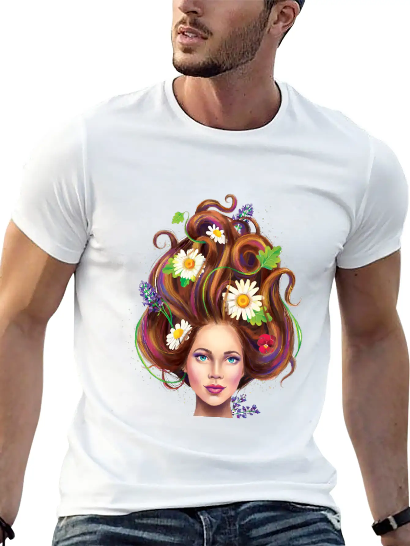 Natural Hair Unisex Short Sleeve Soft Cotton T-Shirt – Casual Everyday Wear