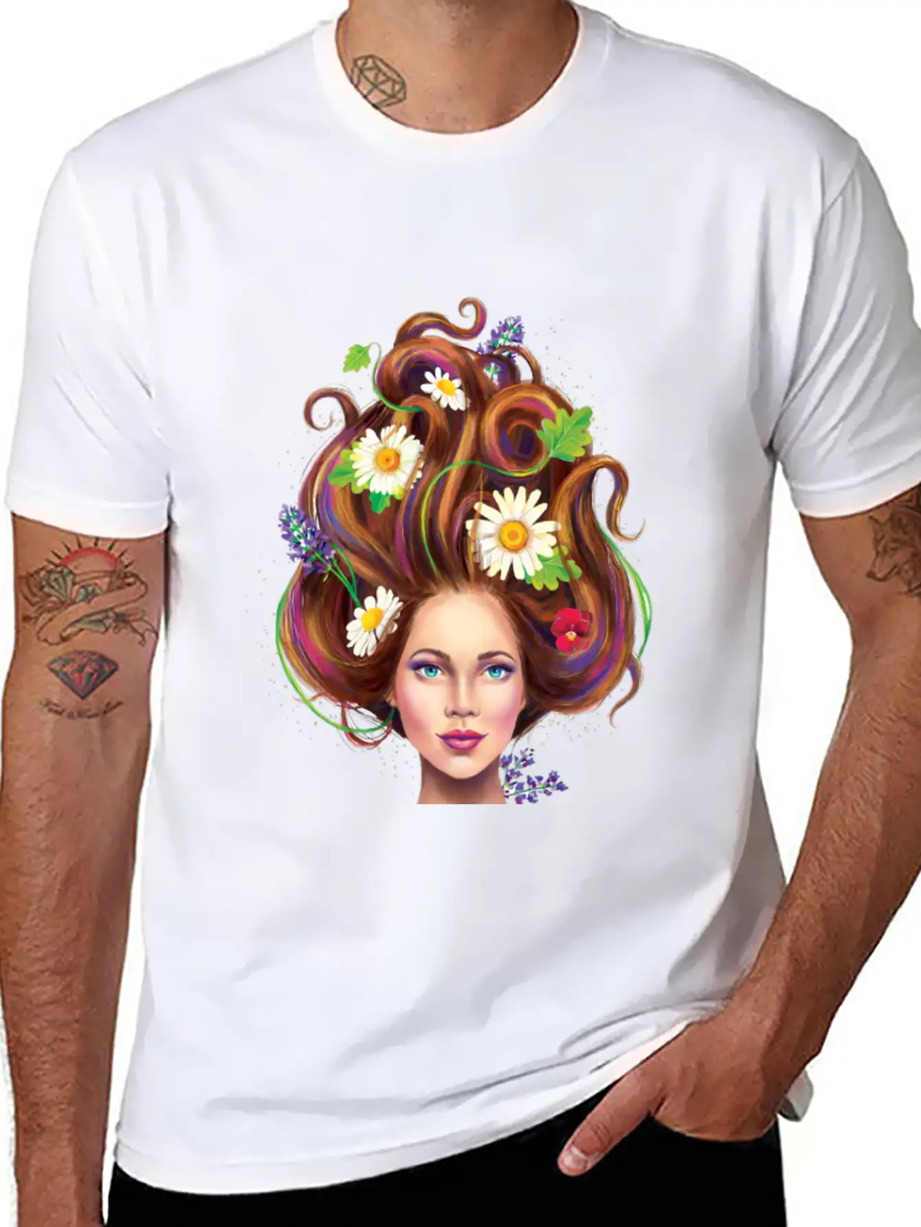Natural Hair Unisex Short Sleeve Soft Cotton T-Shirt – Casual Everyday Wear