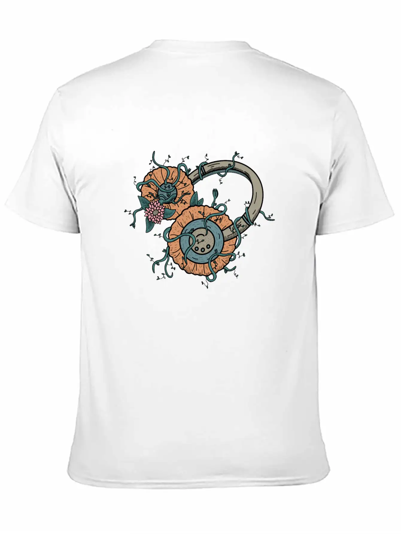Natural Music Comfortable Minimalist Graphic Tee – Summer Style Essential