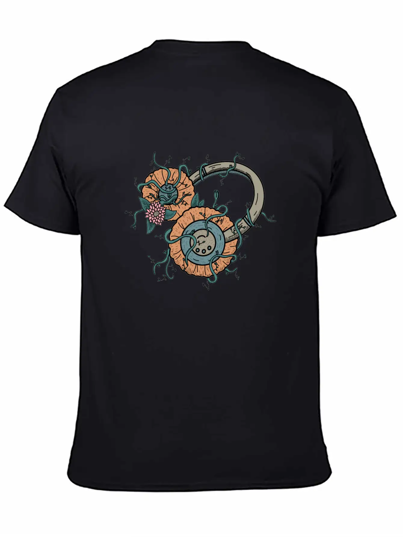 Natural Music Comfortable Minimalist Graphic Tee – Summer Style Essential