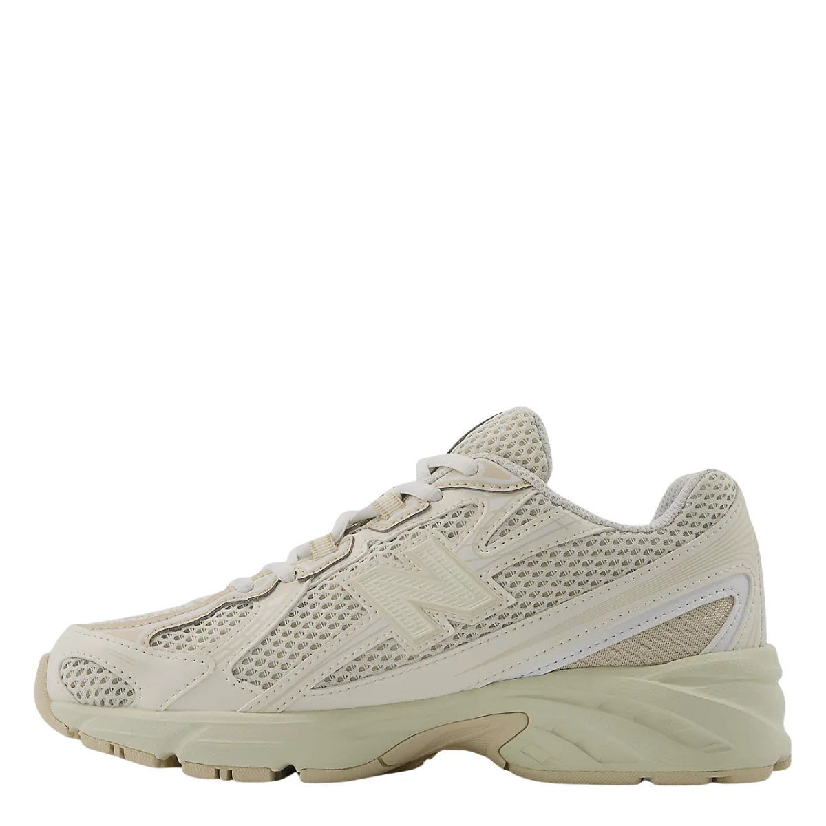 New Balance Youth 740 in Sea Salt with Angora