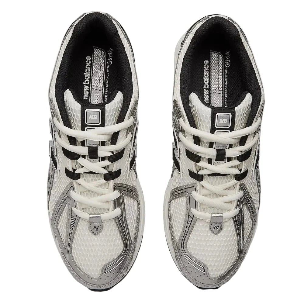 New Balance Women's 1906R in Silver Metallic with White and Sea Salt