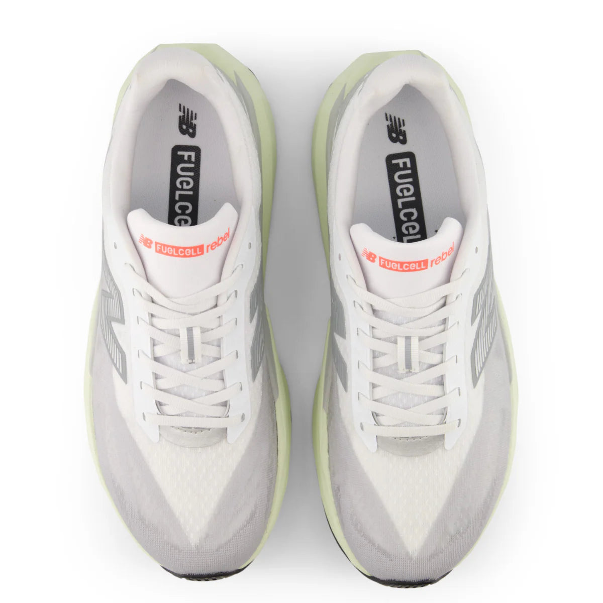 New Balance Men's FuelCell Rebel v5 in Raincloud with Mineral and White