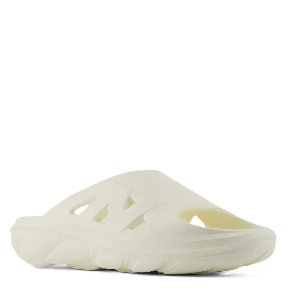 New Balance Fresh Foam RCVRY Slide in Angora with Parchment