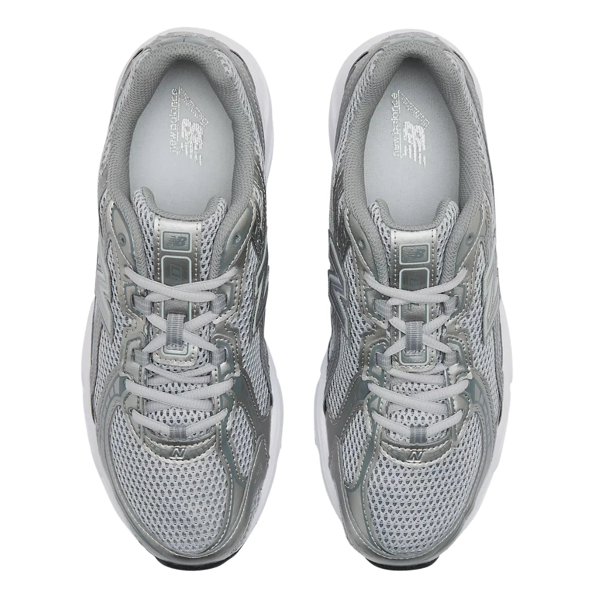 New Balance Women's 740 in Castlerock with Metallic Silver