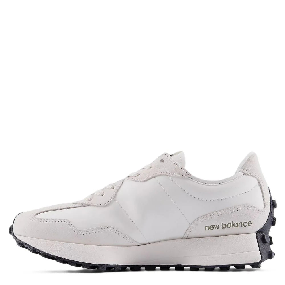 New Balance Women's 327 in Sea Salt with Dark Olivine