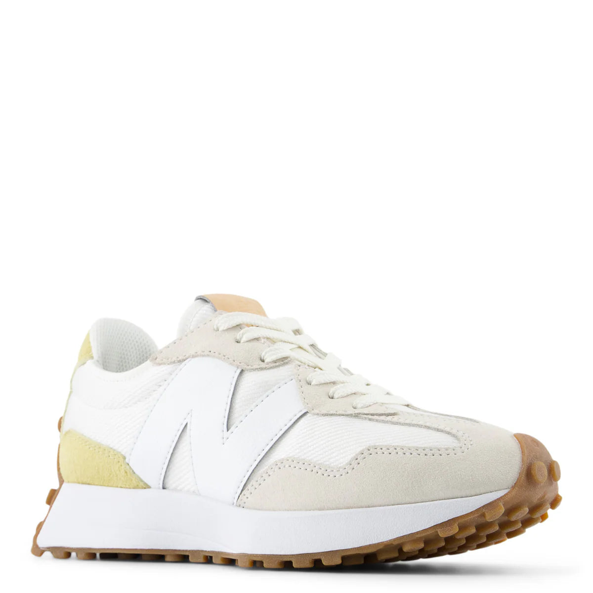 New Balance Women's 327 in Linen with Hay