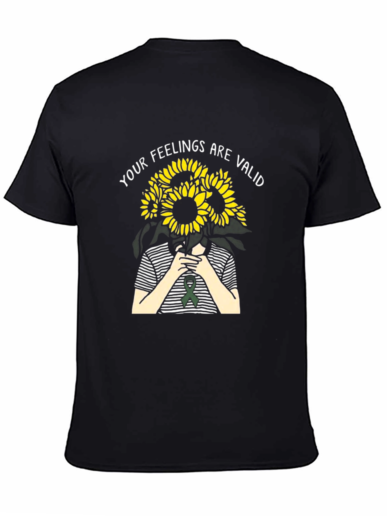 Your Feelings Are Valid Sunflower T-Shirt