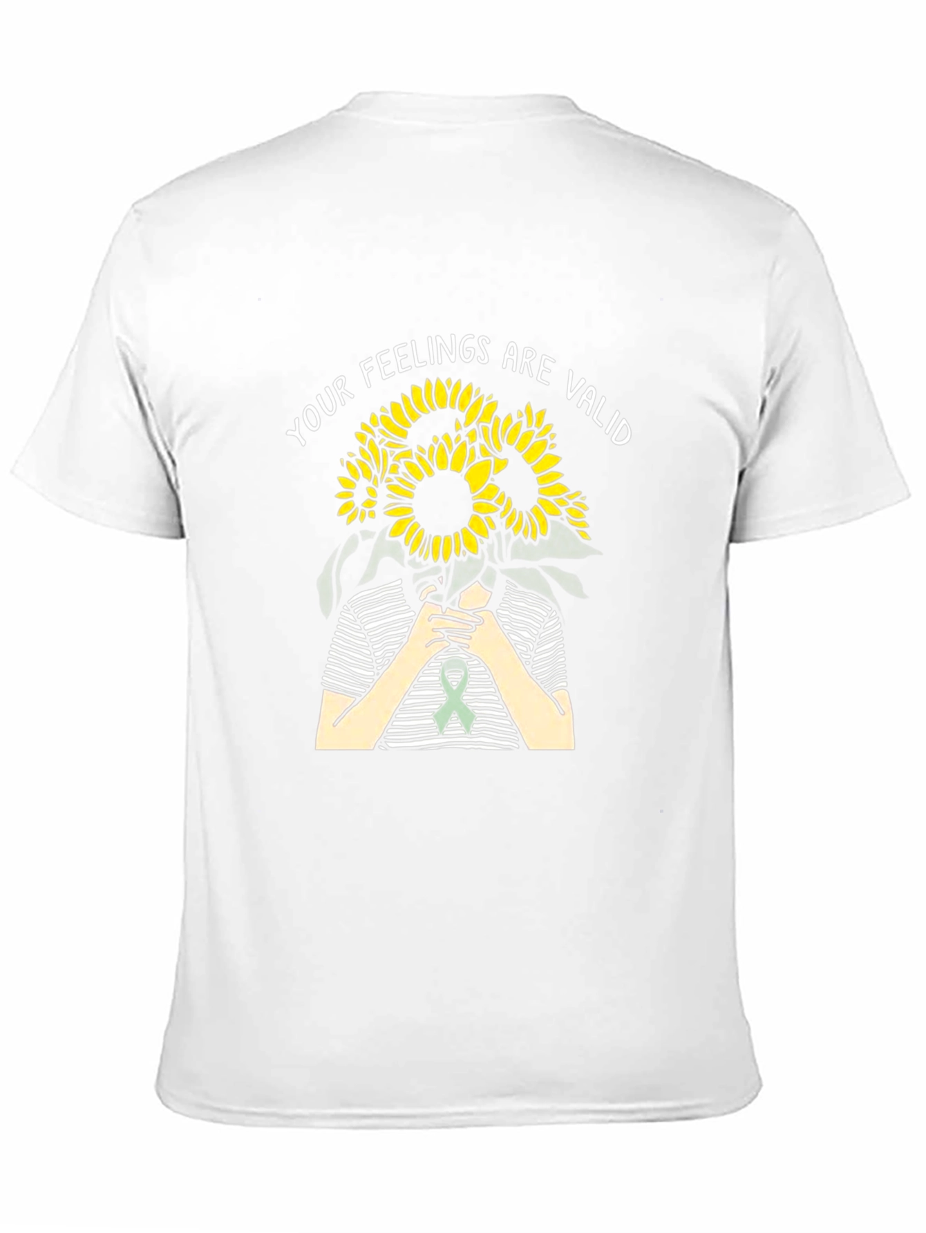 Your Feelings Are Valid Sunflower T-Shirt